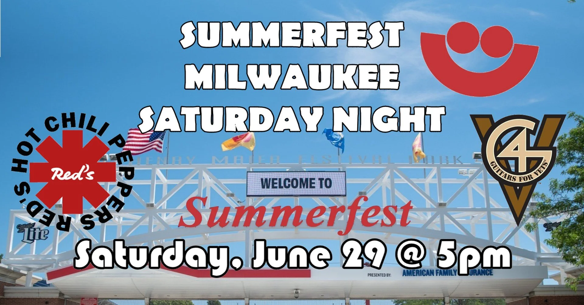 Summerfest Guitars for Vets Stage