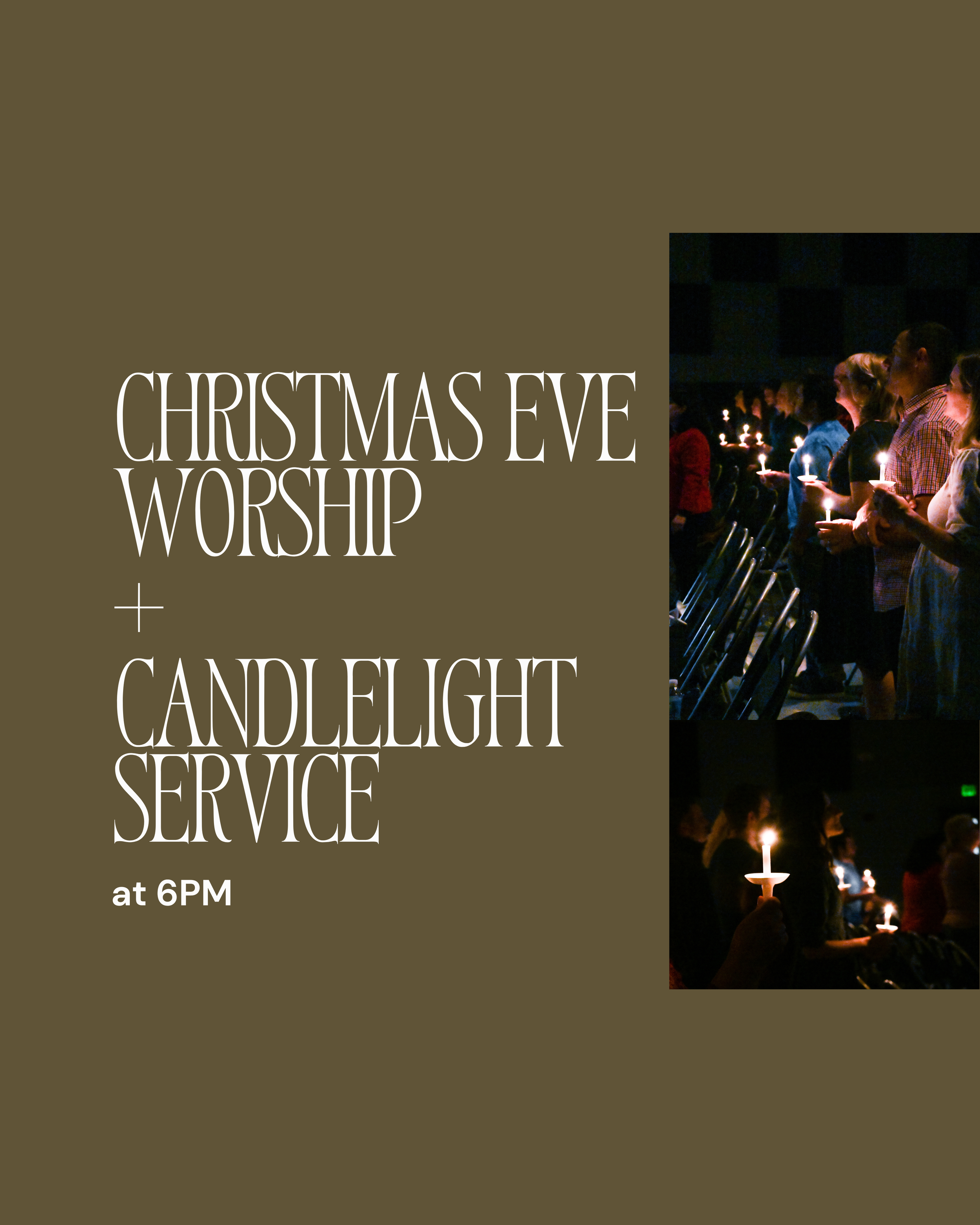 Christmas Eve Worship & Candlelight Service 