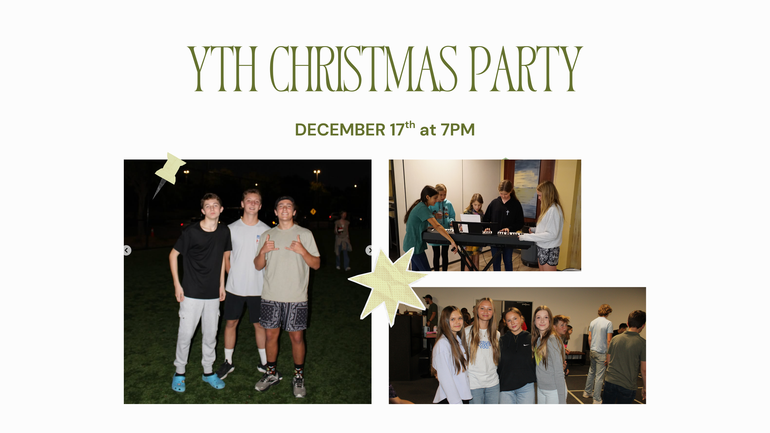 Vision YOUTH Christmas Party