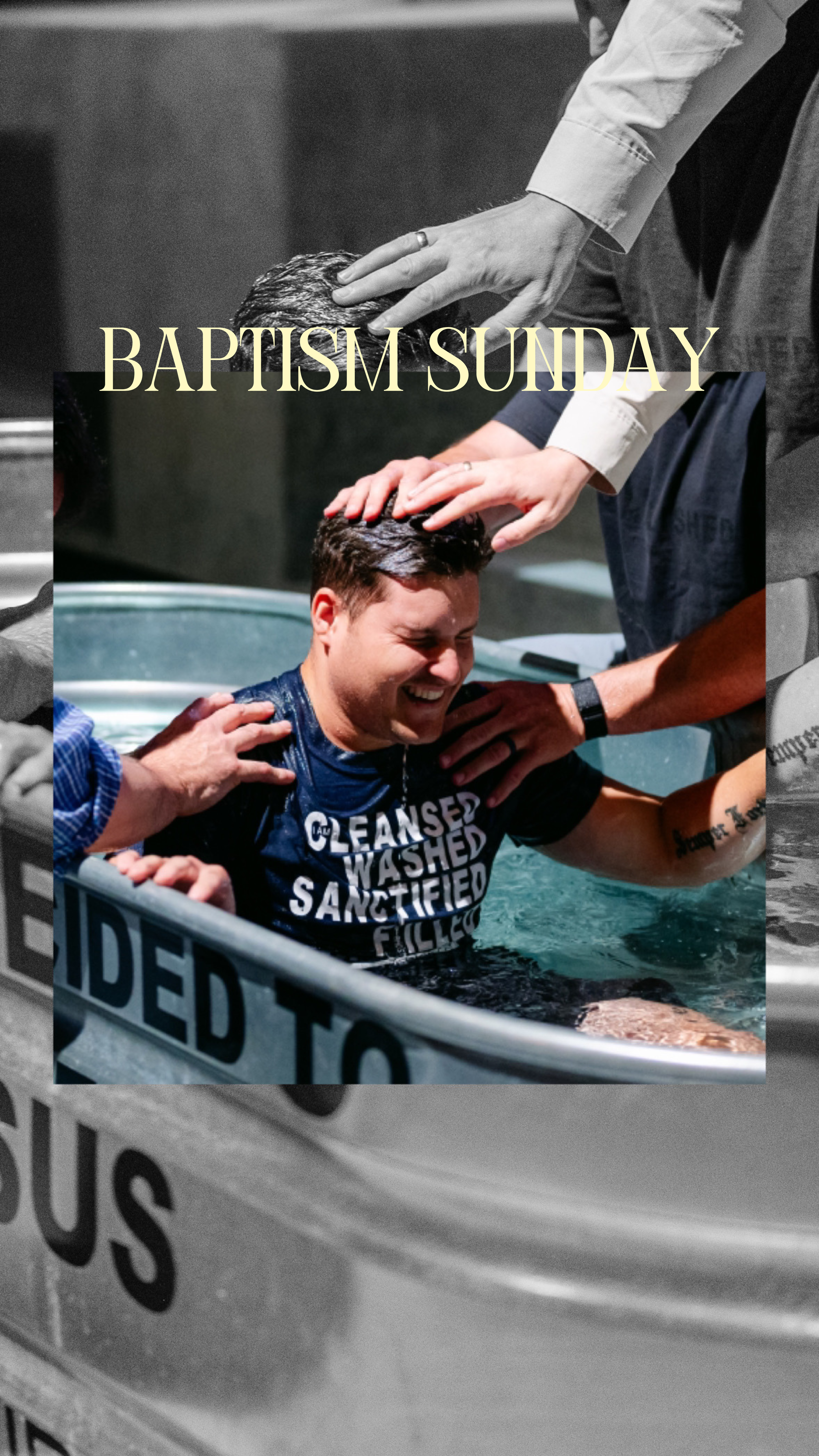 Baptism Sunday