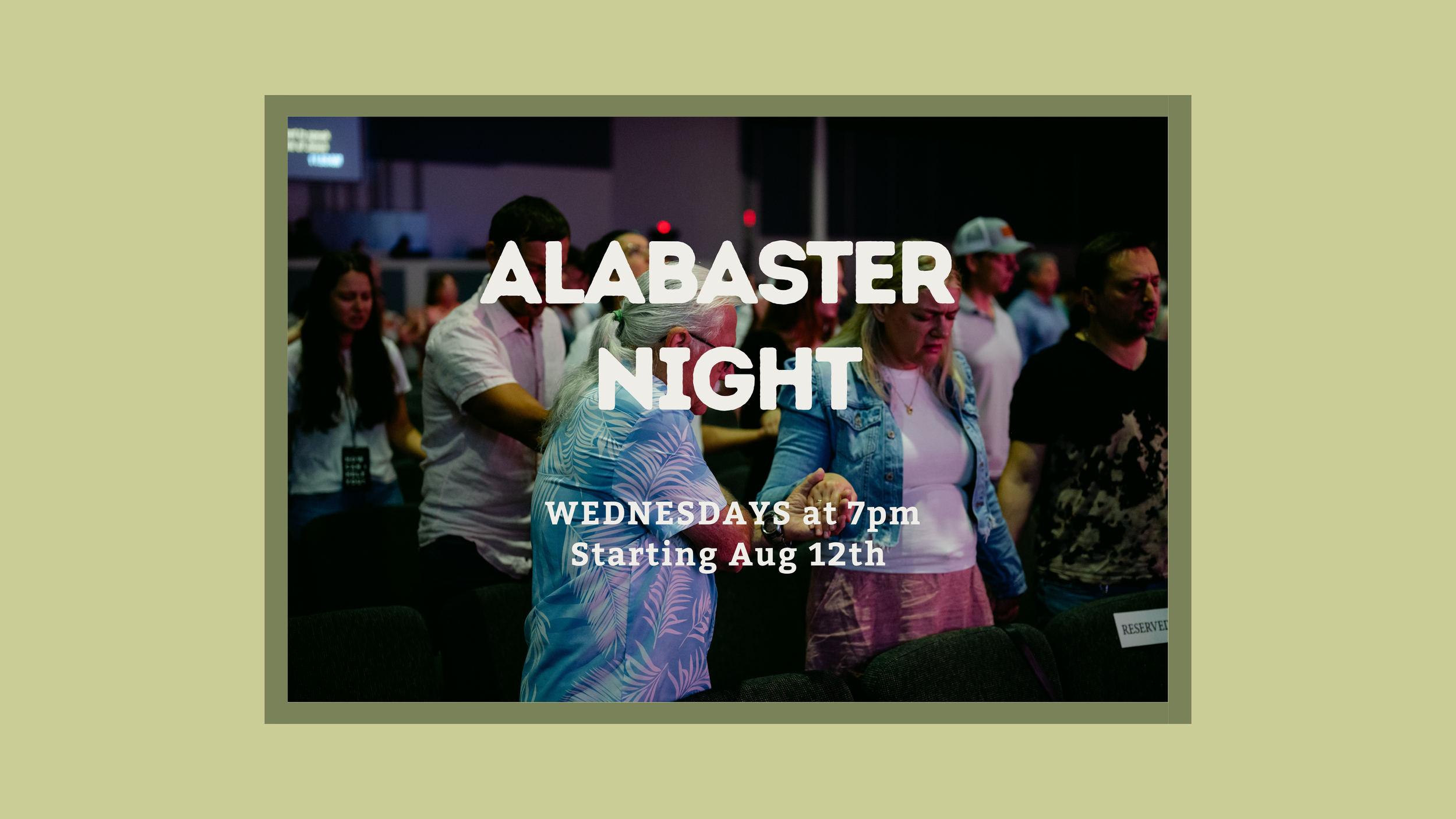 ALABASTER NIGHT (now on WEDNESDAYS at 7PM)