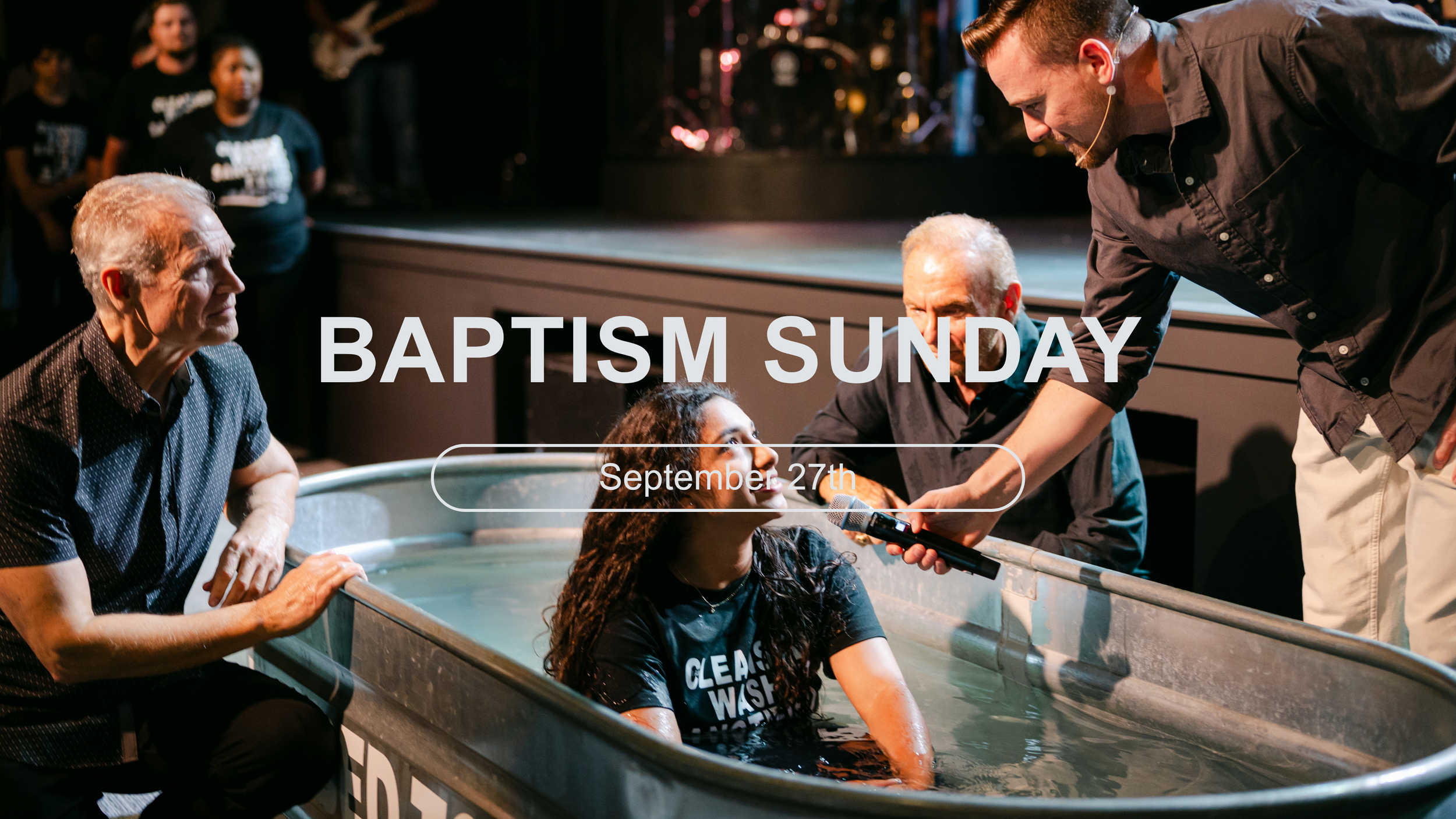 BAPTISM SUNDAYS