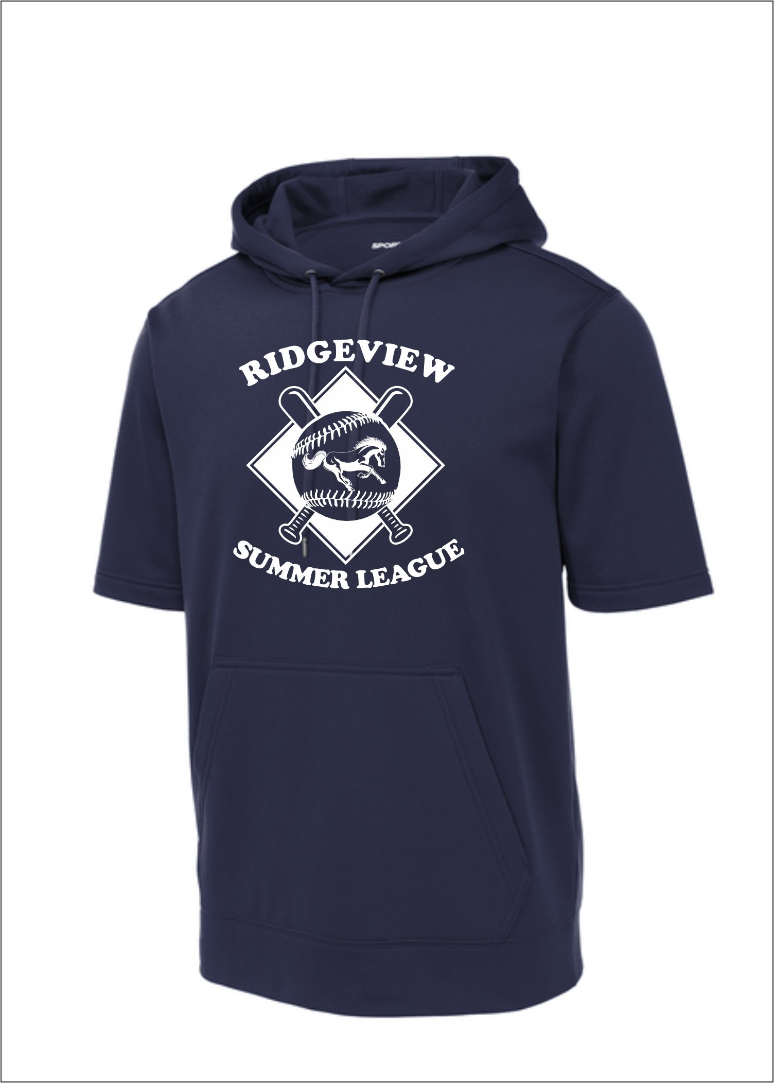 Sport Tek Short Sleeve Hoodie