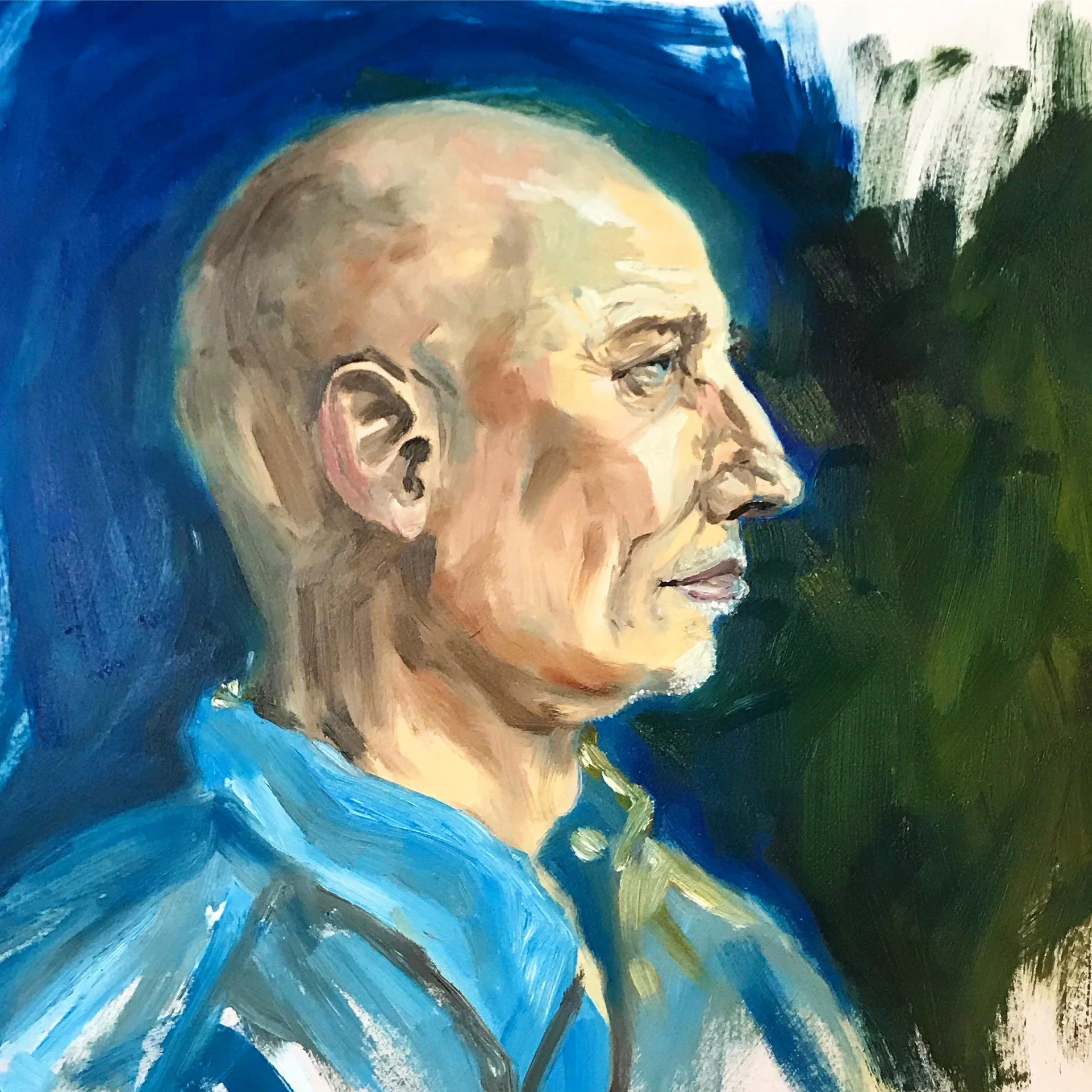 Portait, 2018
Oil on panel
20 x 20"