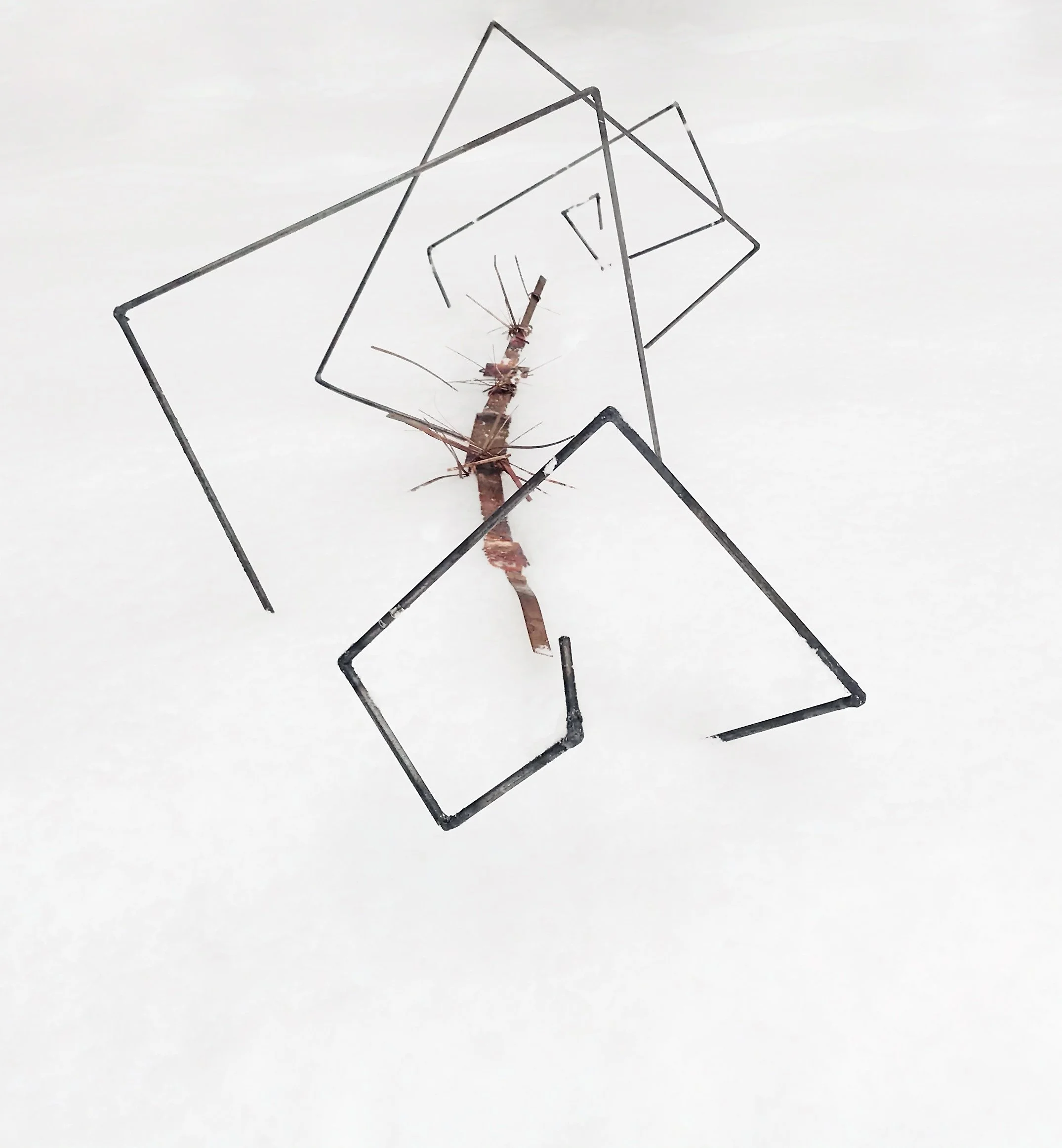 Untitled, 2019
Iron, Copper 
8 ft x 3 ft