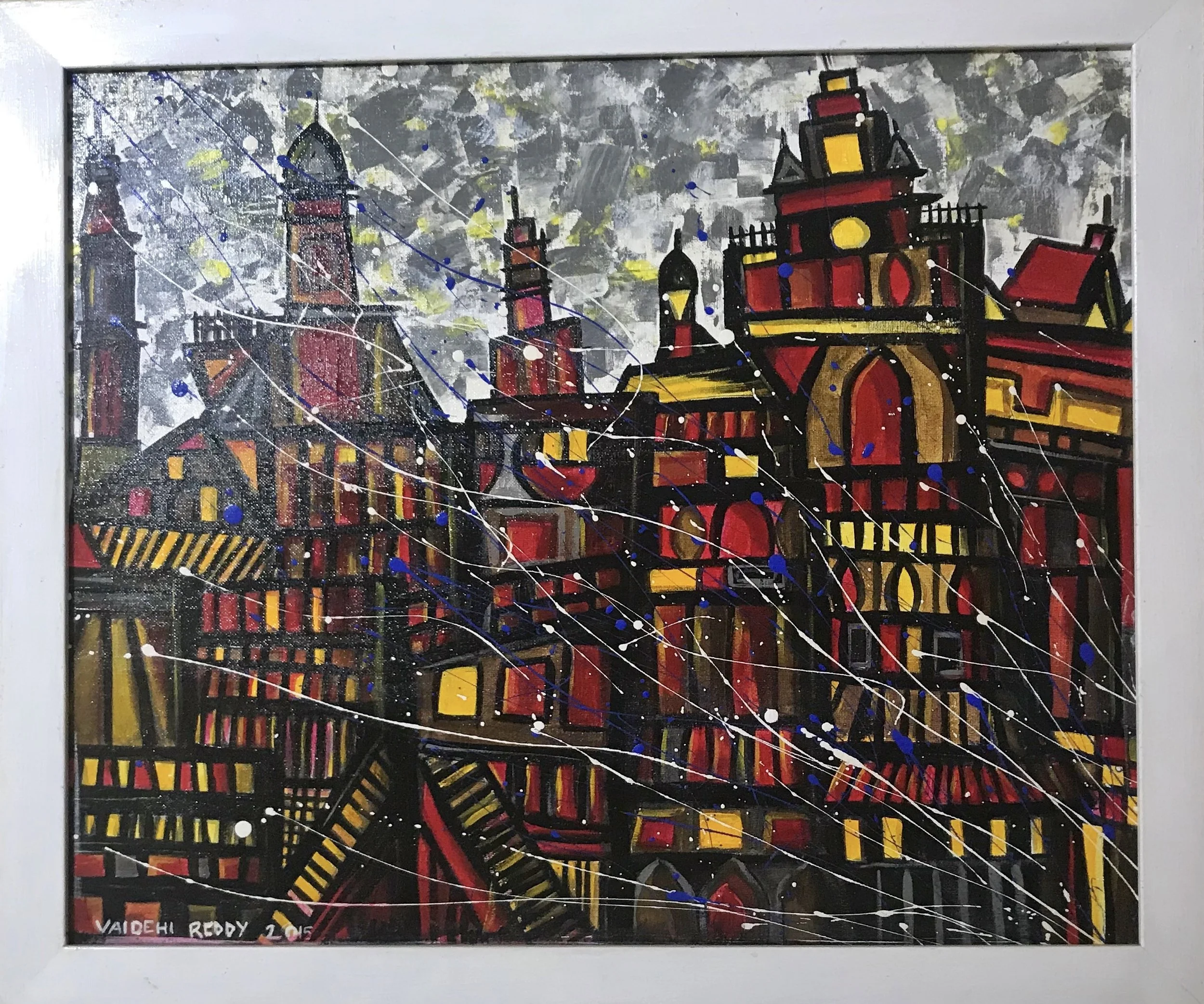 Hyderabad, 2015
Oil on Panel,
16 x 18"