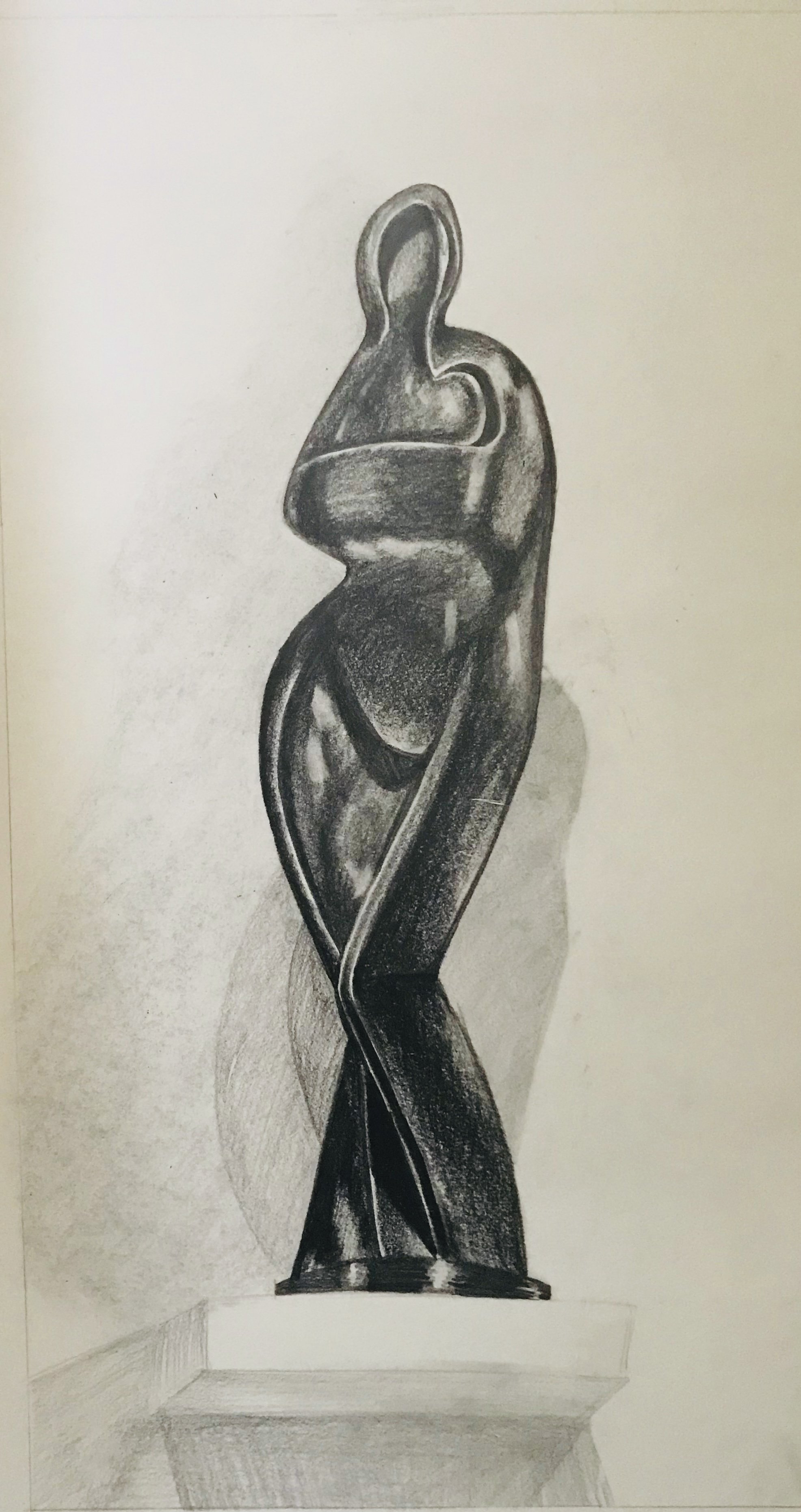 Graphite sketch, 2018
11 x 20"