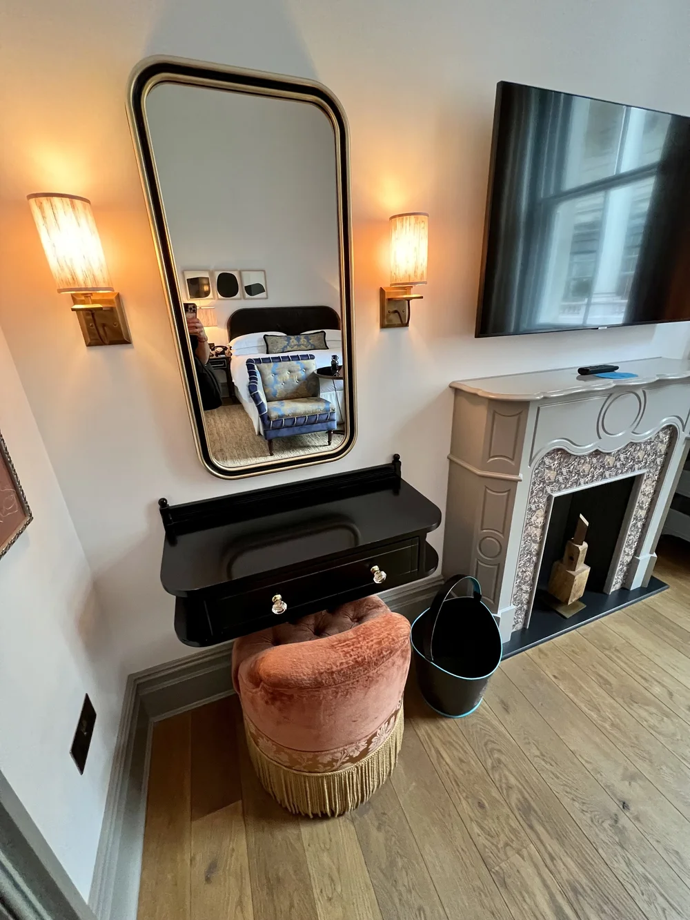 The NoMad (Hotel): notice all of the built-ins and charming room detail!