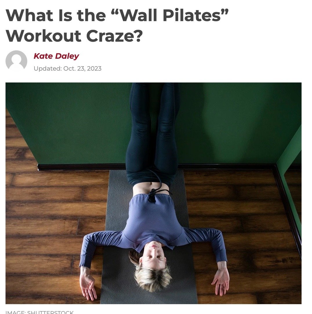 Wall Pilates Fitness Trend