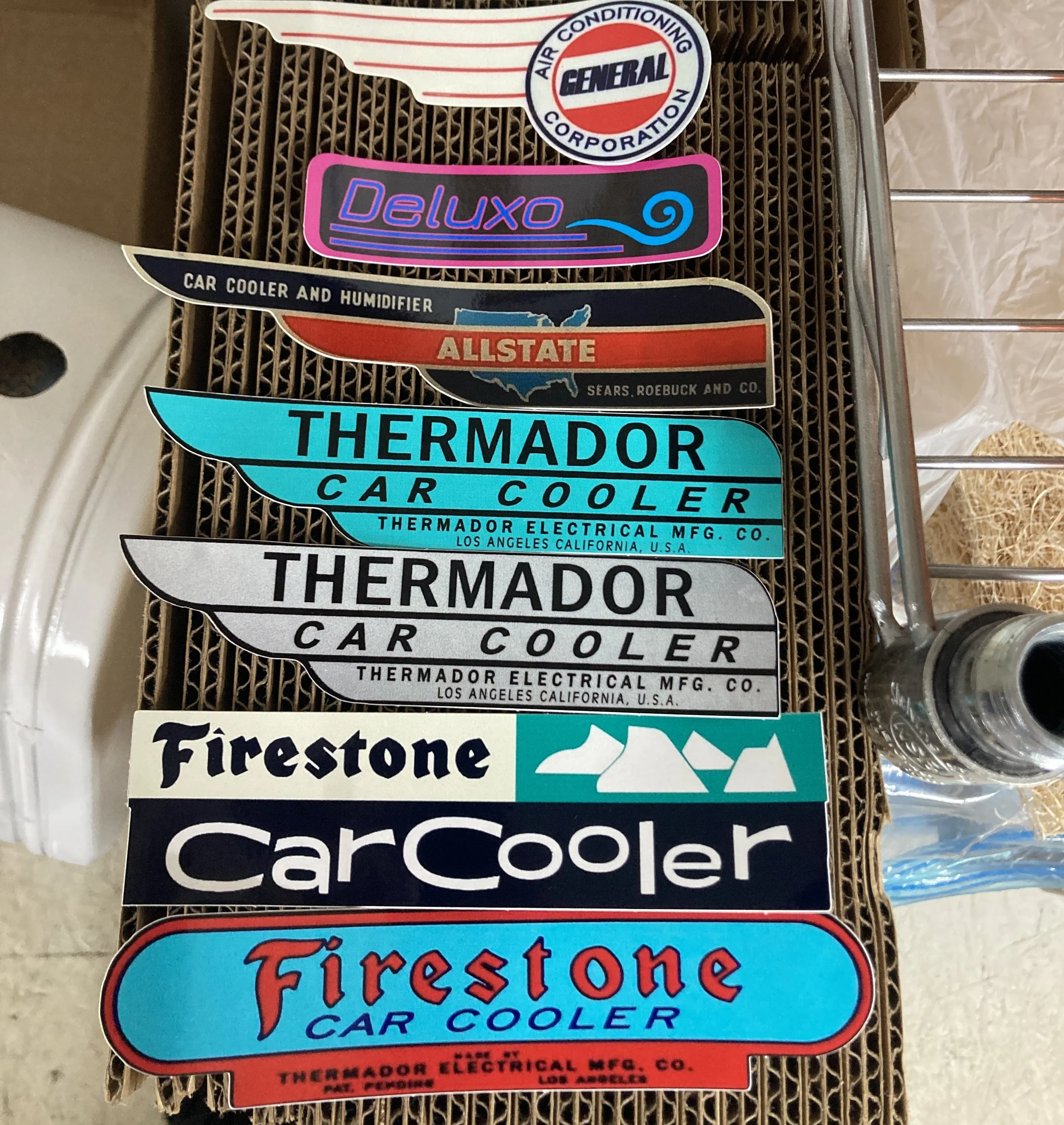 Vintage Swamp Cooler Decal