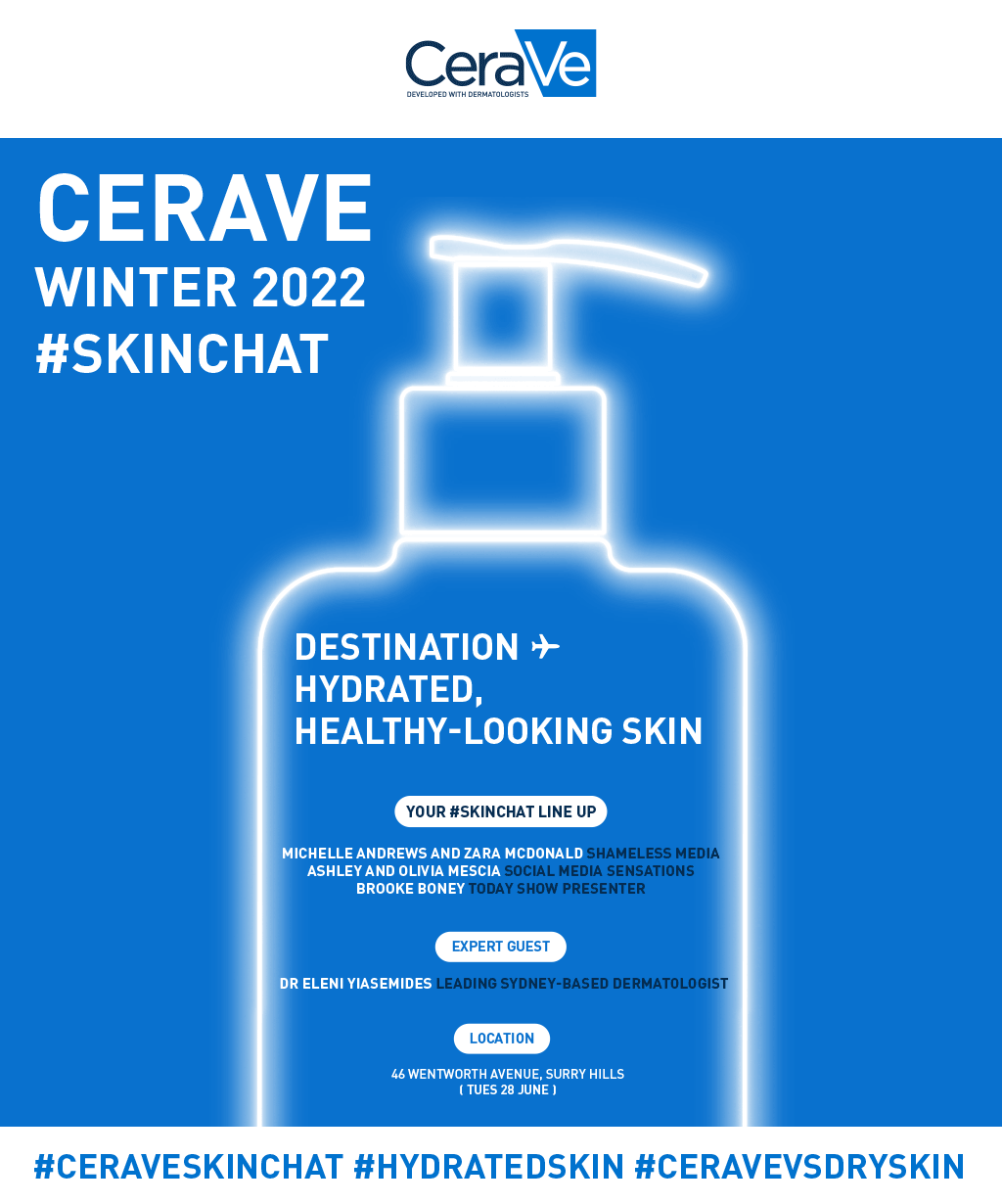 CeraVe Winter Campaign 2022
