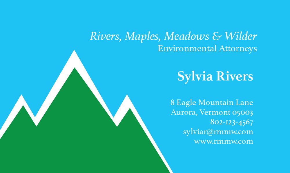 Rivers, Maples, Meadows & Wilder brand design