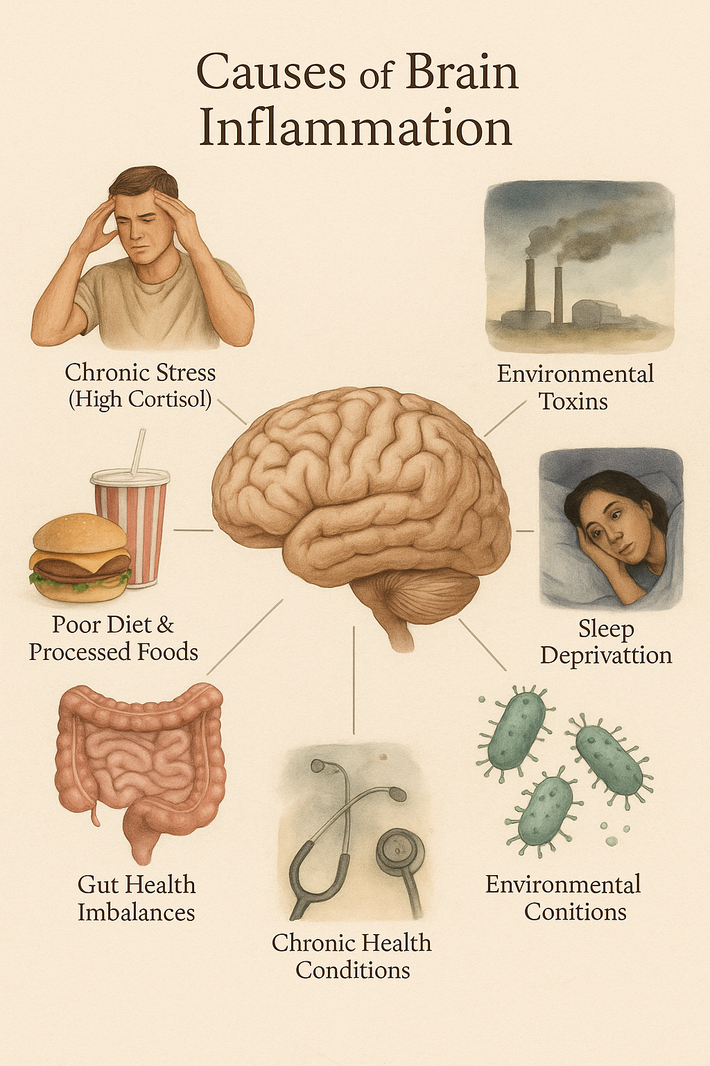 What Causes Brain Inflammation and How to Heal It Naturally