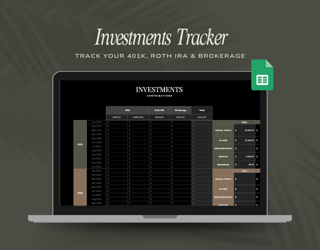 Investments Tracker