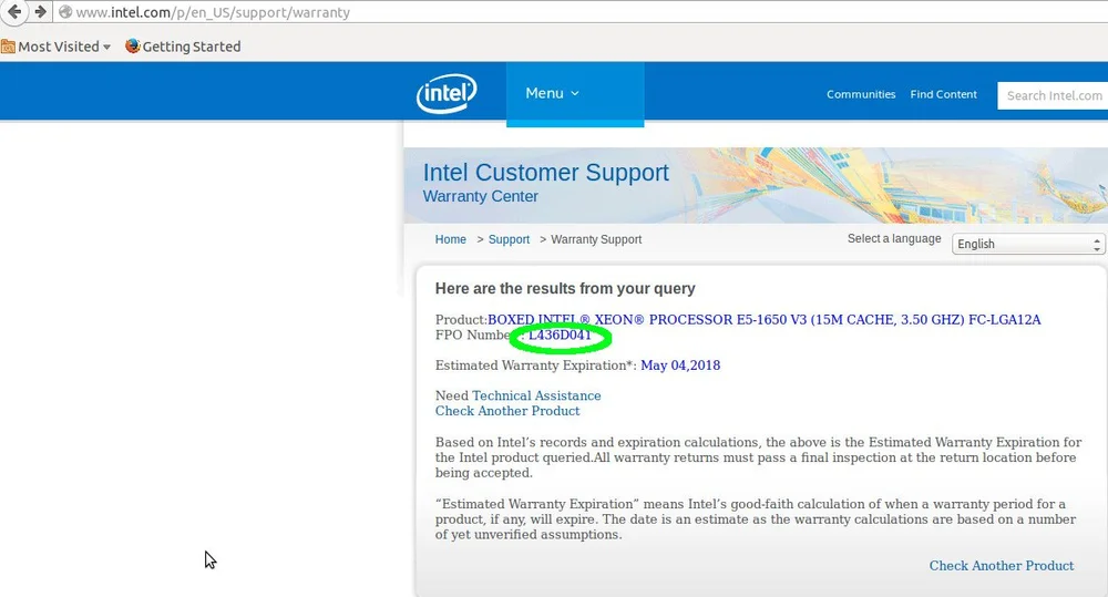 HOW TO VERIFY INTEL CPU IS GENUINE — FMADIO