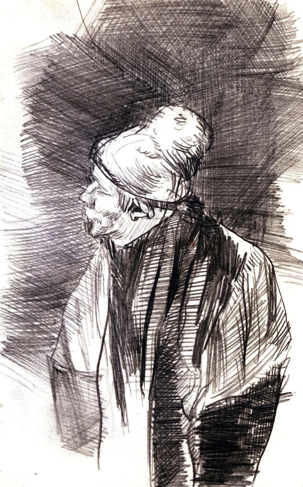A study of one of Rembrandt’s sketches