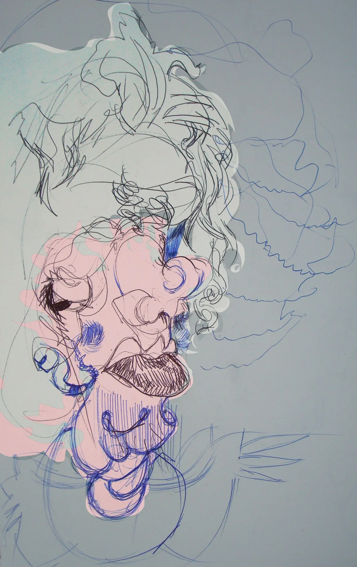 This is a caricature of someone I once knew - I'm reminded of him occasionally.