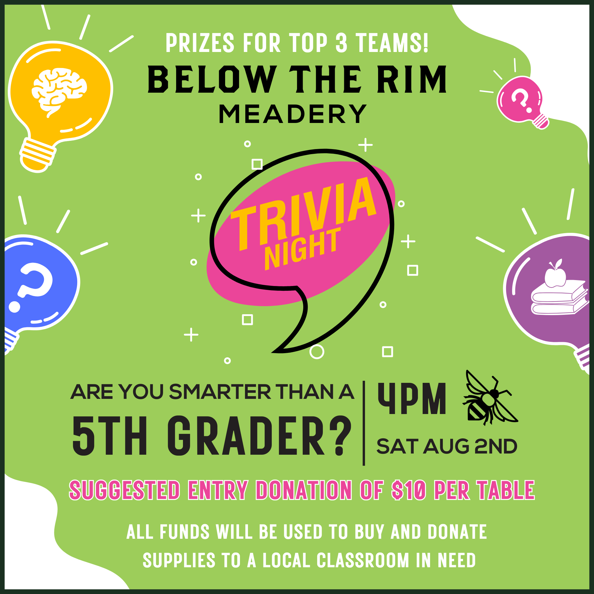 Trivia Night: Are You Smarter Than a 5th Grader?