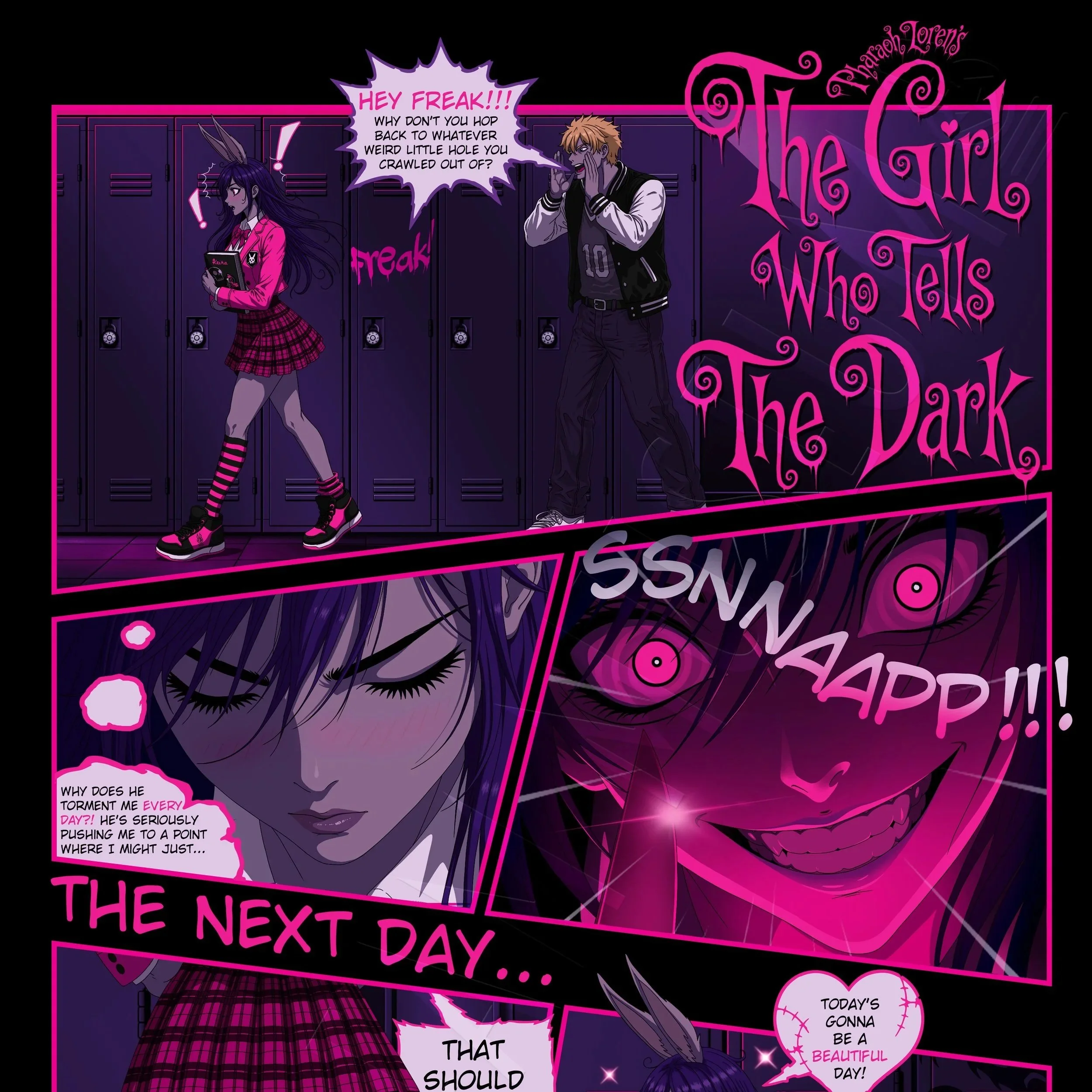 EXCLUSIVE PRINT! The Girl Who Tells The Dark
