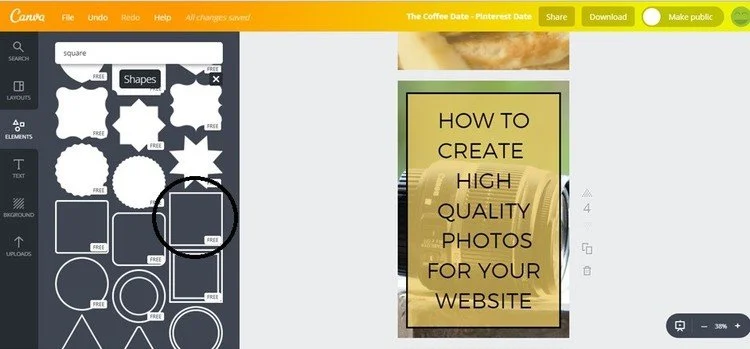 How to create unique Pinterest Graphics with Canva? — The Coffee Date