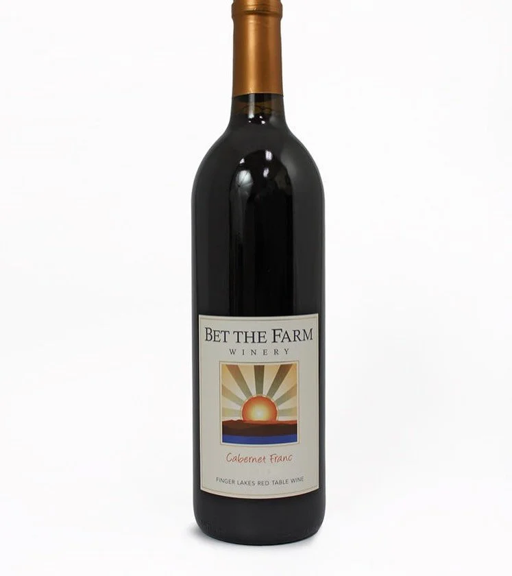 The Finger Lakes terroir produces a grape varietals both ancient and new fangled. @btfwines has produced this elegant Cab Franc and it is delicious served chilled.
Tasting Notes:  Medium-bodied with aromas of red raspberry, cherry, cedar, and subtle 