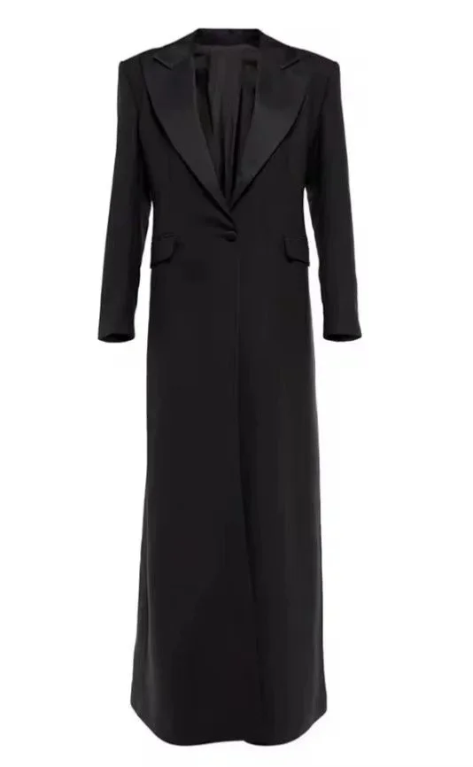 Elegant ( black long )  Blazer