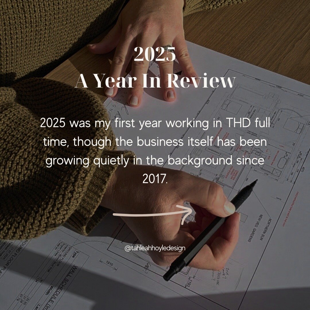 ✨ 2025 - A Year in Review ✨
This year felt exciting, terrifying, overdue&hellip; and exactly right.

33 new projects. A waitlist that took on a life of its own. And a business that finally feels like me - grounded in authenticity, connection, express