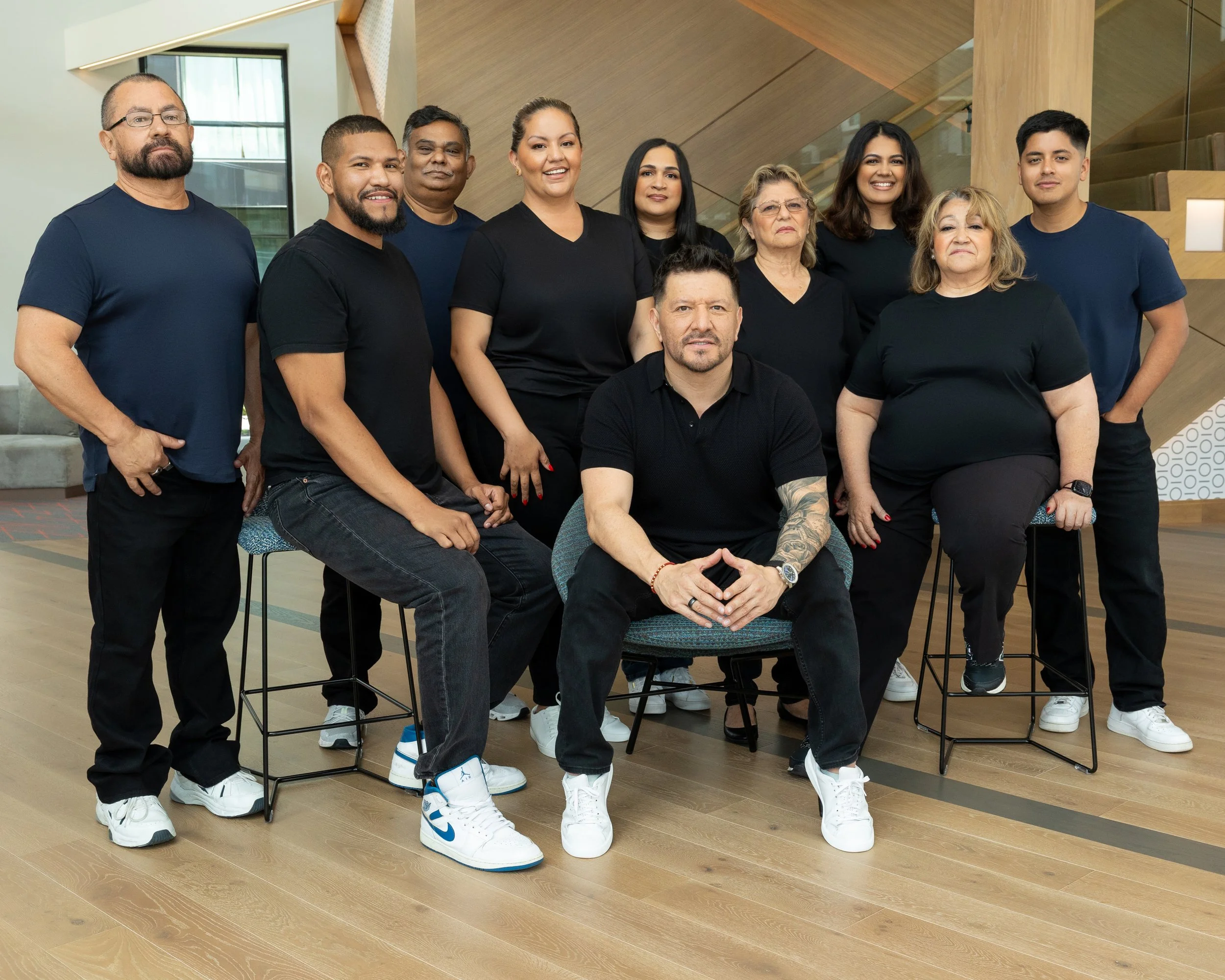 team branding photos