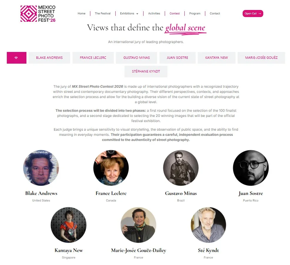Kantaya New Joins the Jury of MX Street Photo Fest 2026