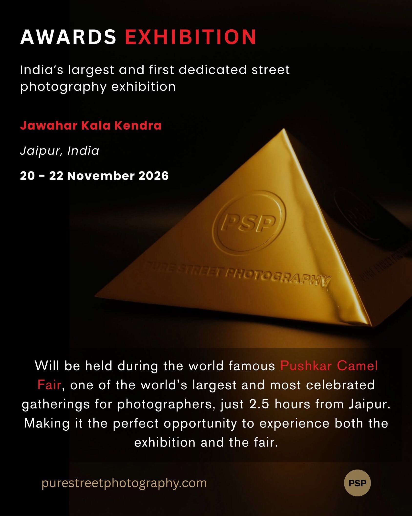 Pure Street Photography Awards 2026 — Exhibition in Jaipur
