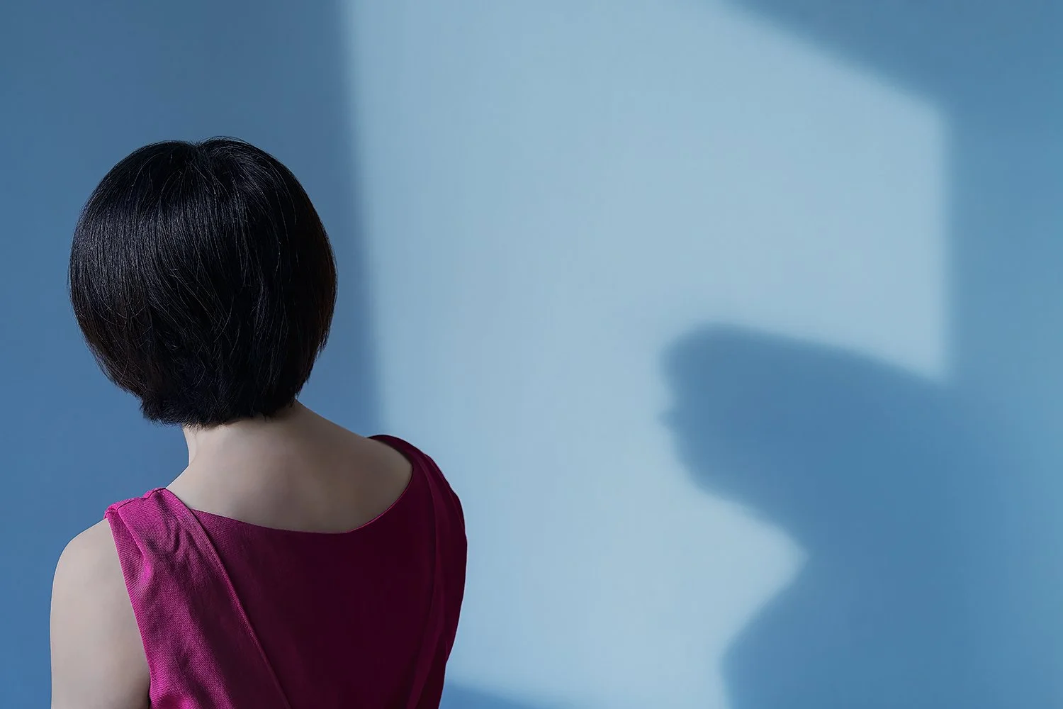 I turn away from the light—only a shadow now.