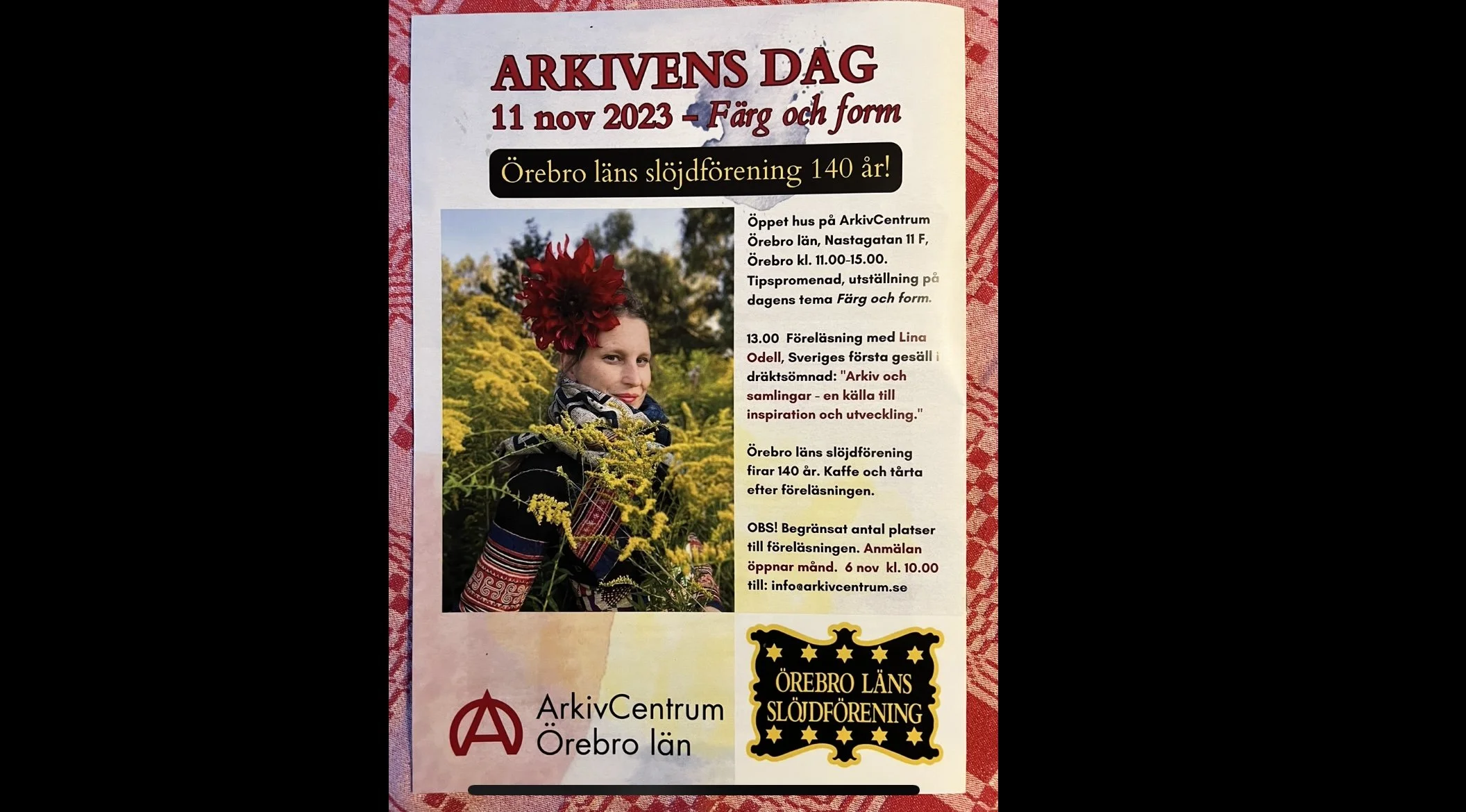 Arkivens dag,Örebro
