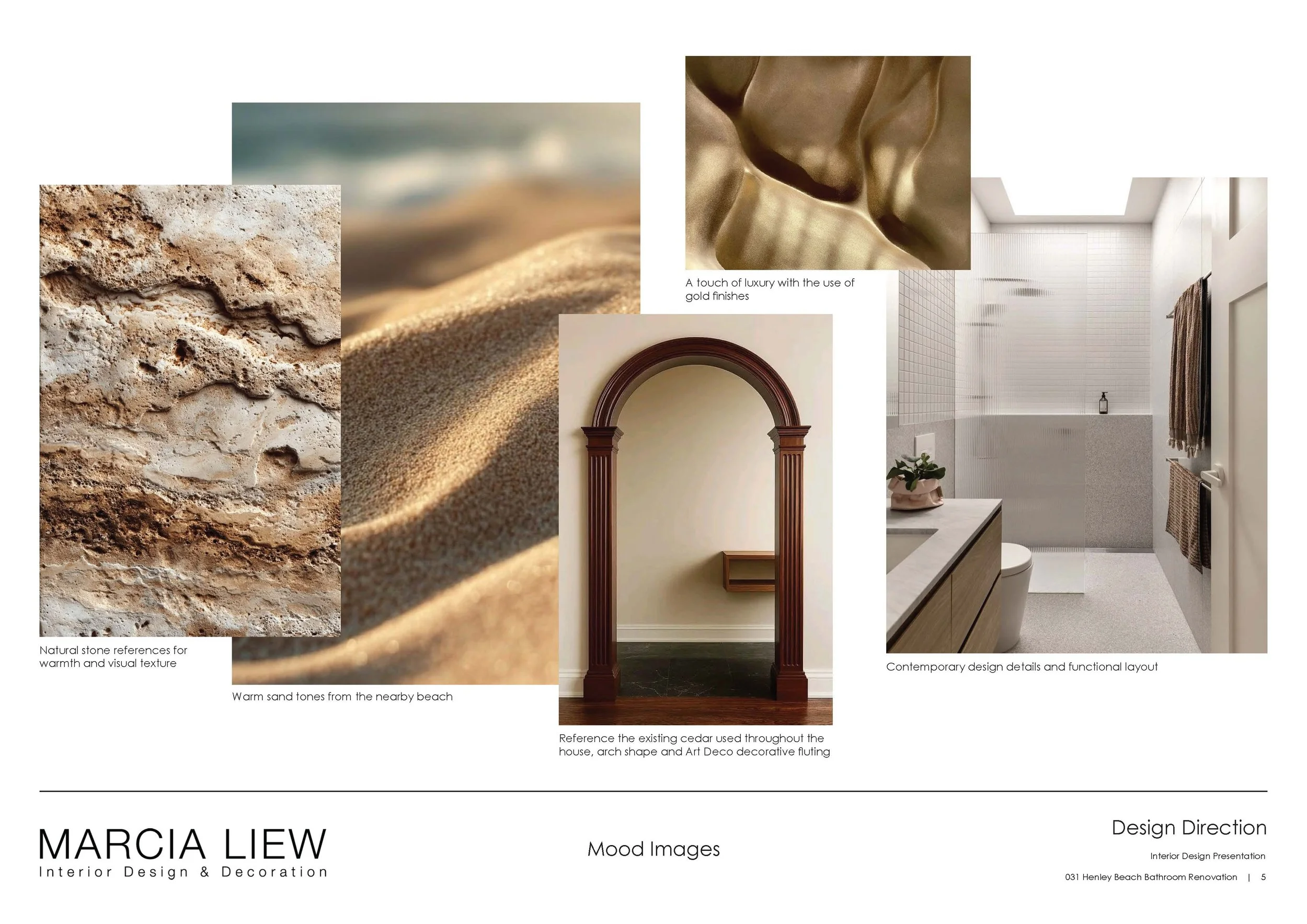 Henley Beach Bathroom Renovation

By reconfiguring the layout of the bathroom, we were able to achieve a more functional space for our clients who need to consider wheelchair access. The material palette and selections responds to the beachside locat