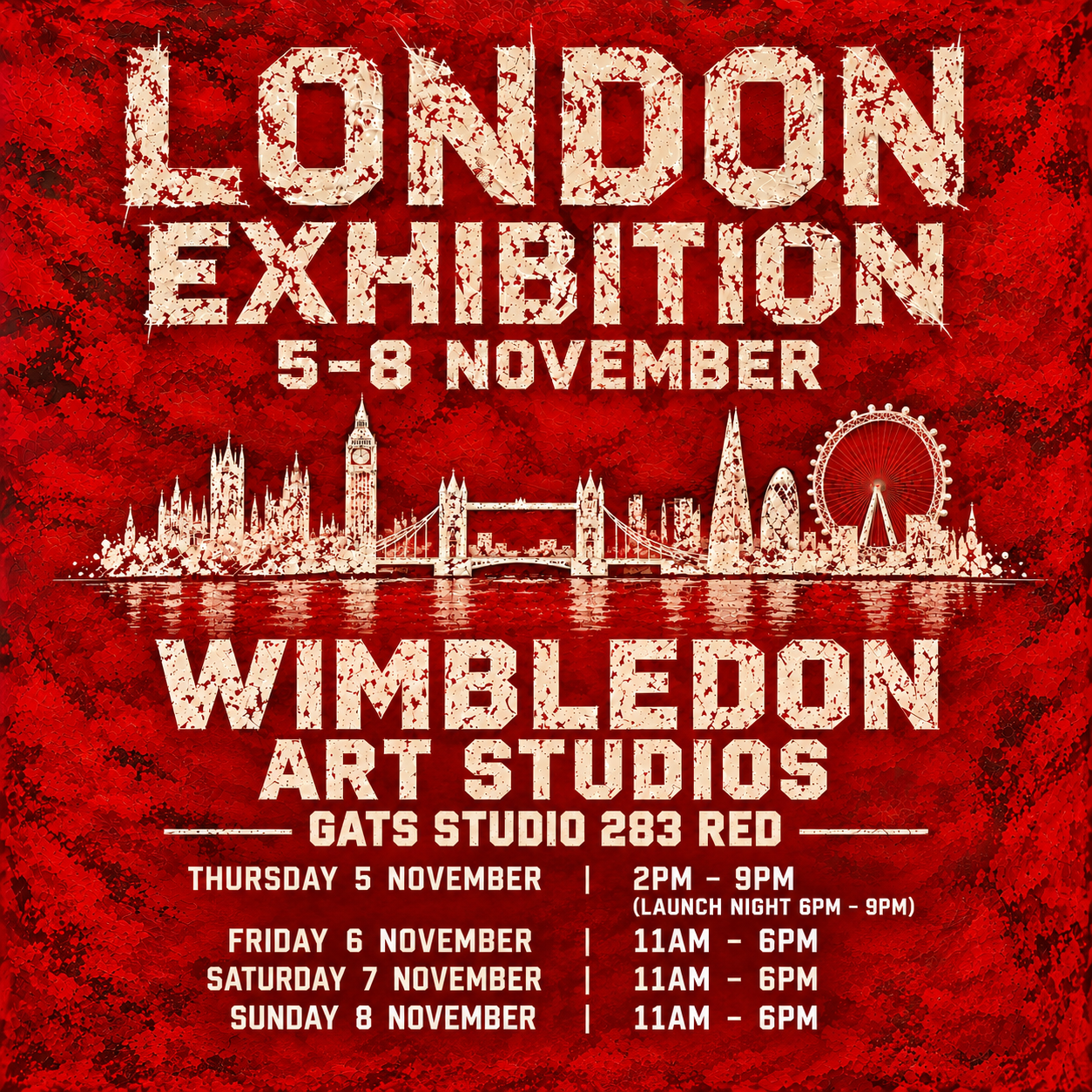 London exhibition: Wimbledon Art Studios