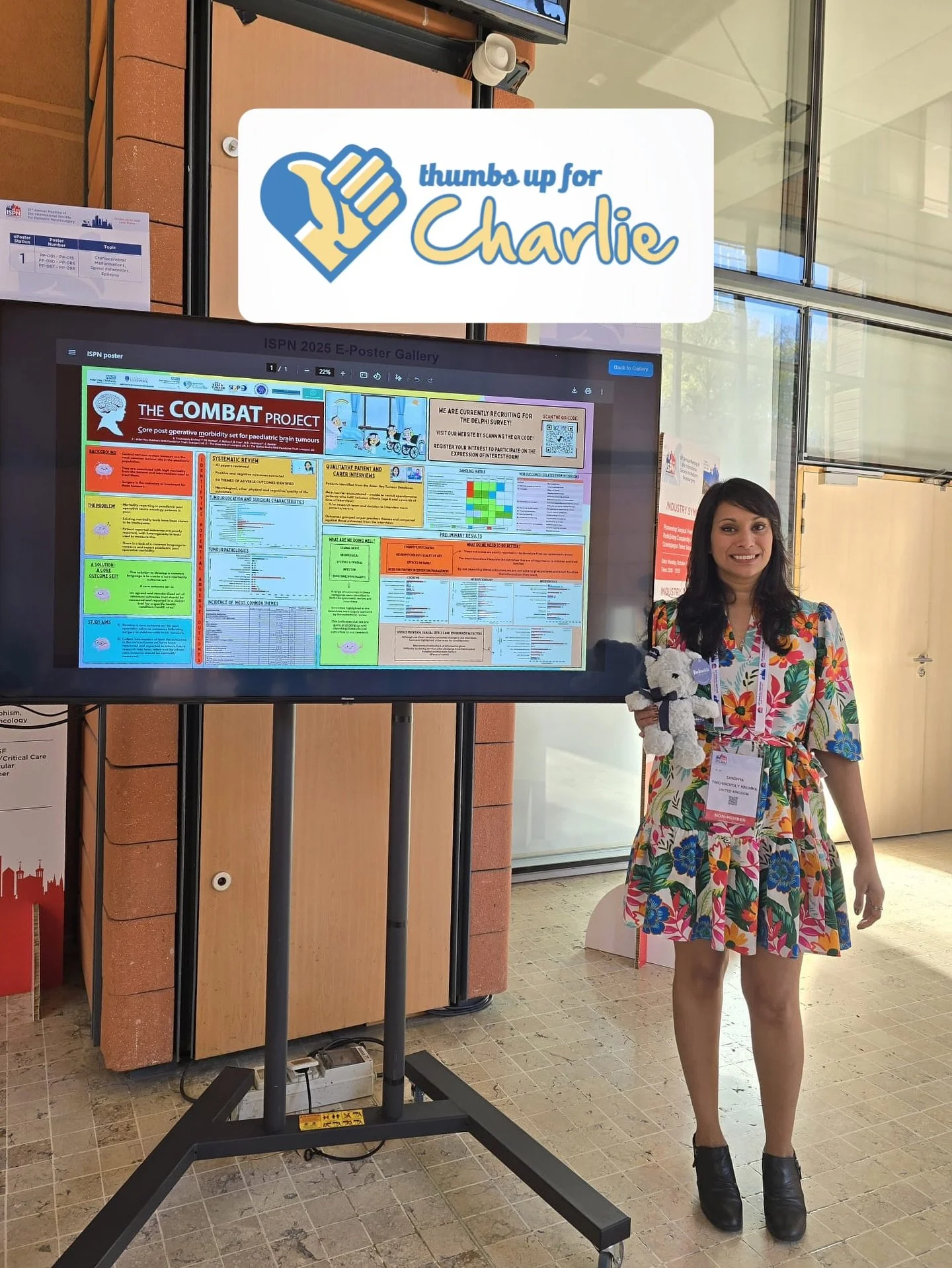 Extremely proud to have played our part helping fund &lsquo;The Combat&rsquo; which @sandhyatk from @alderhey has worked extremely hard on. 

🧠✨ The COMBAT Project is working to make brain tumour surgery safer for children.
It brings together famili