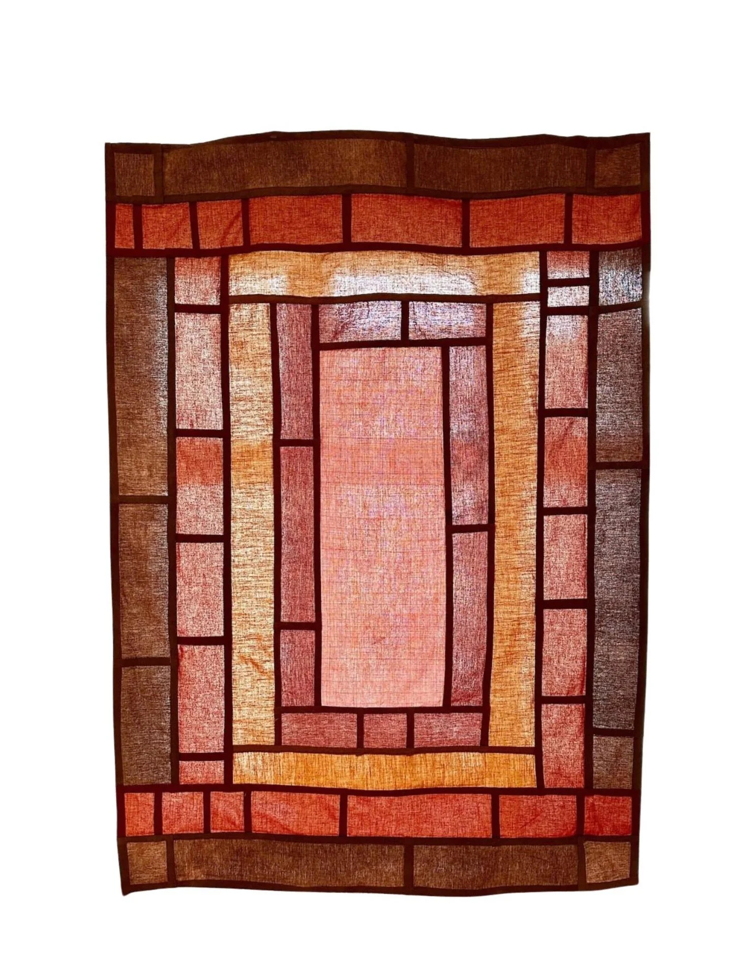 TULE II

Hand-dyed Mexican cotton and vintage fabrics. Thanks to pecans, acacia and brazil wood 🌱

100cm x 73cm

Instalment optional as window or wall art.

Available ❤️

#bojagi #naturaldyes #textileart #art