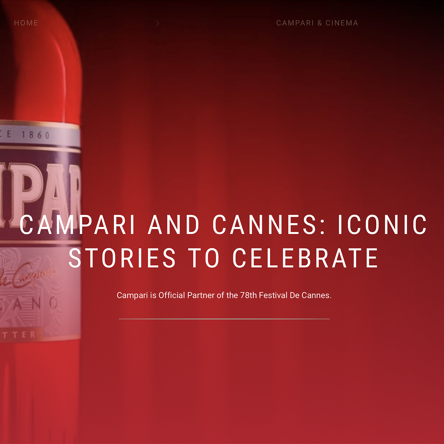 Campari x Cannes PR