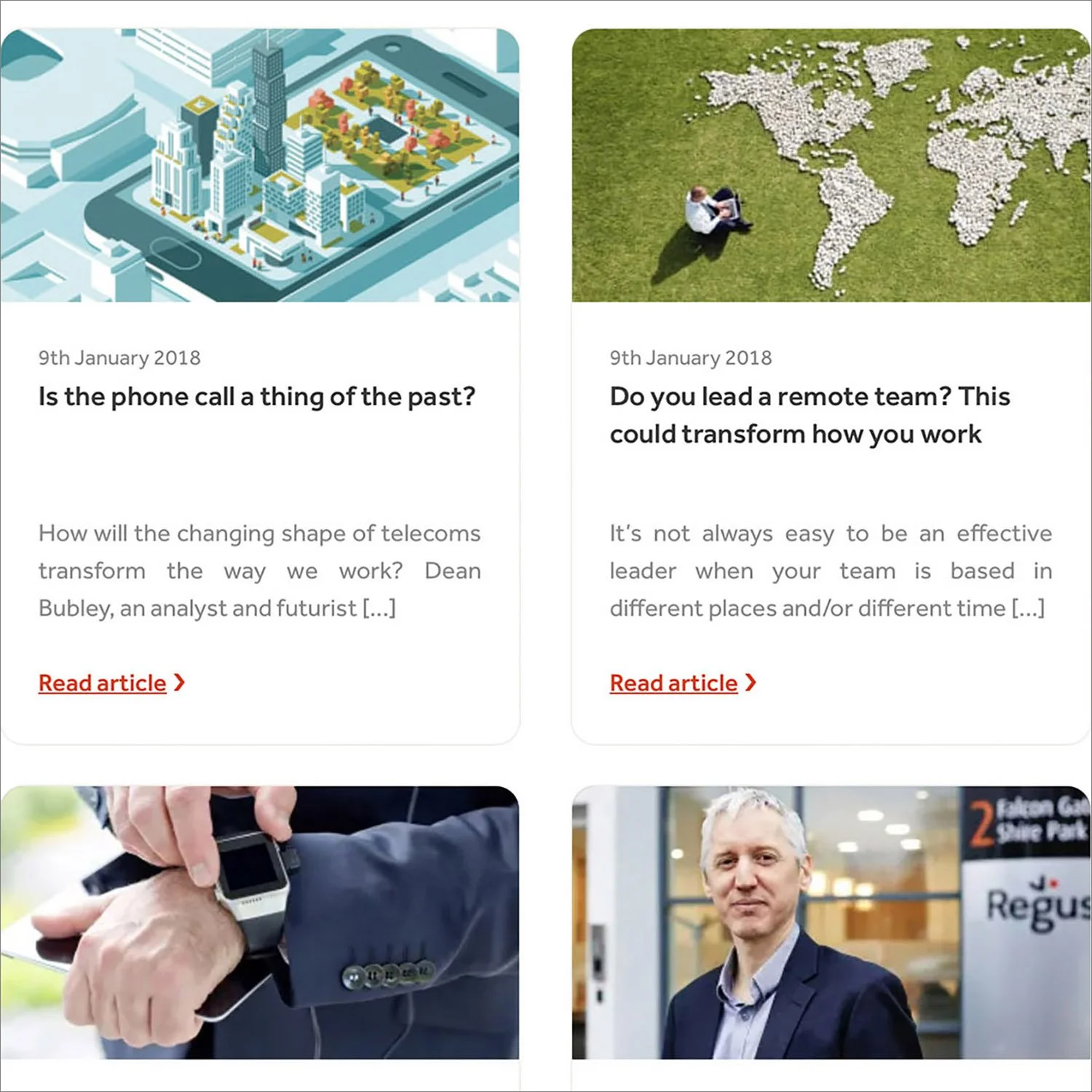 Regus online magazine