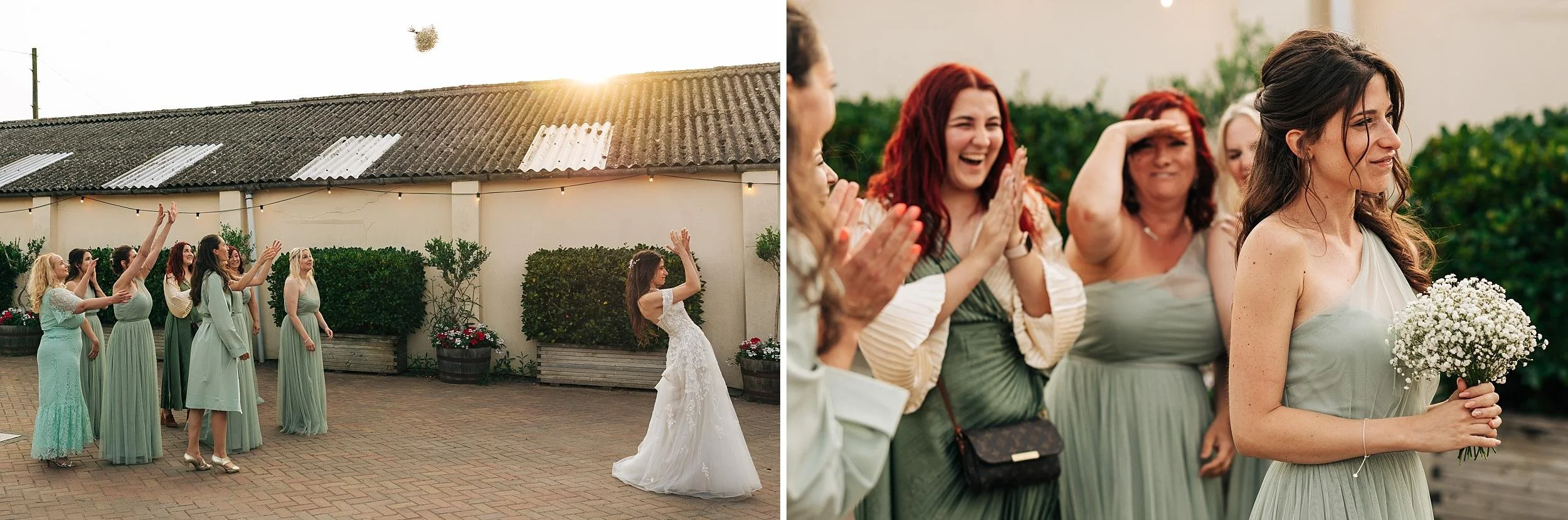 Outdoor Ceremony at Stratton Court Barn — Raw-Weddings