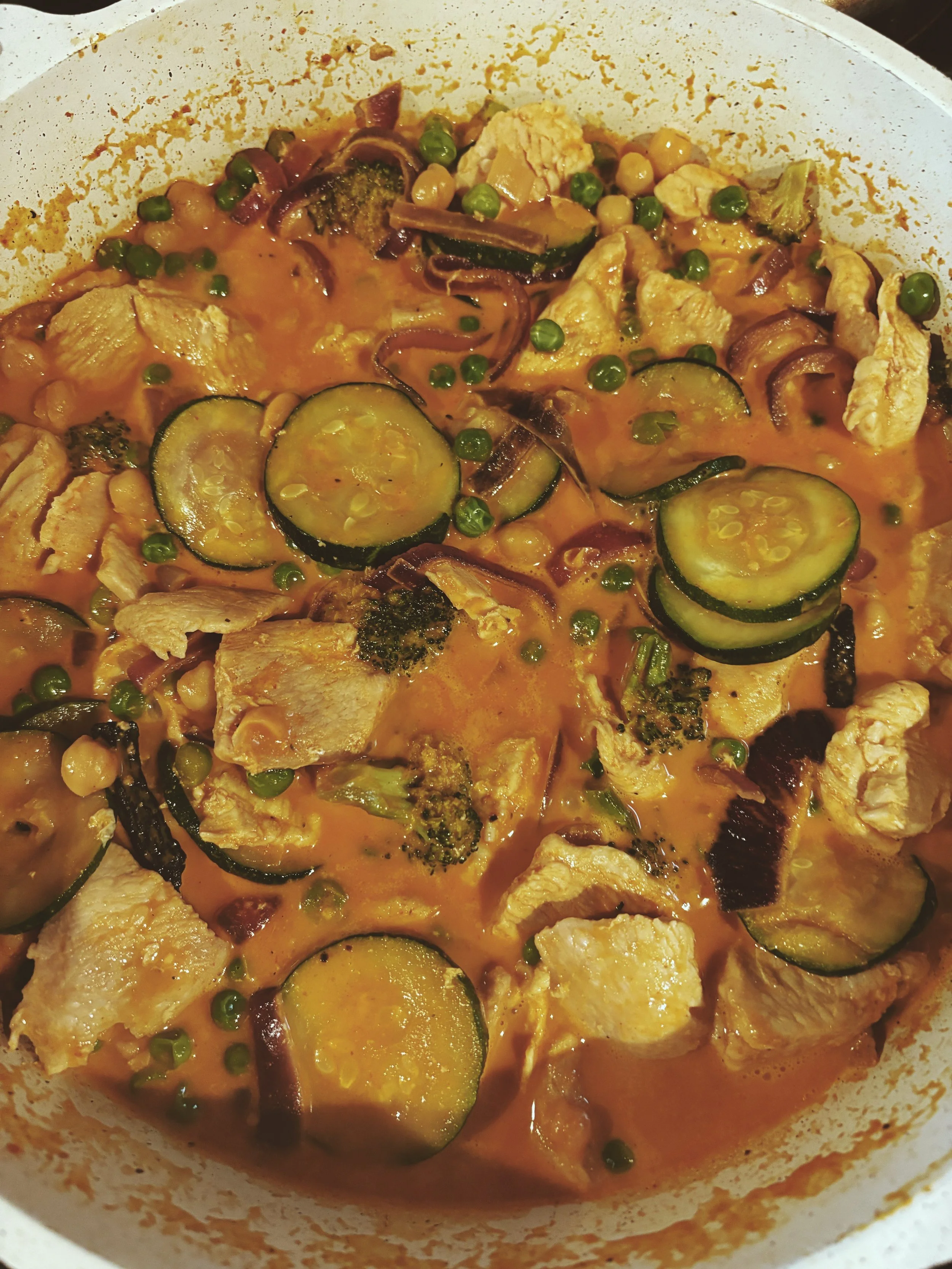 Chicken &amp; Chickpea Curry