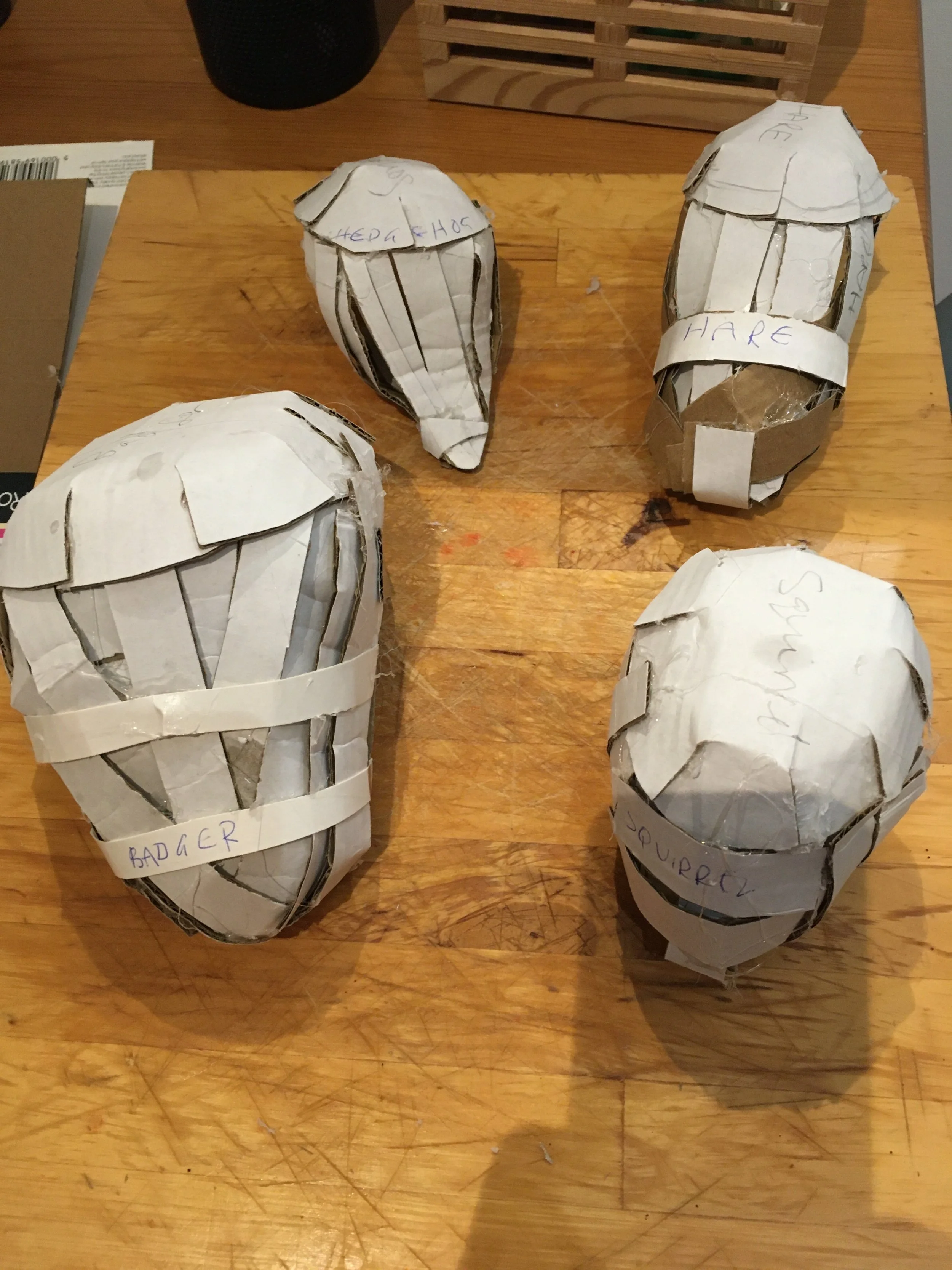 Woodland animal basic heads.JPG