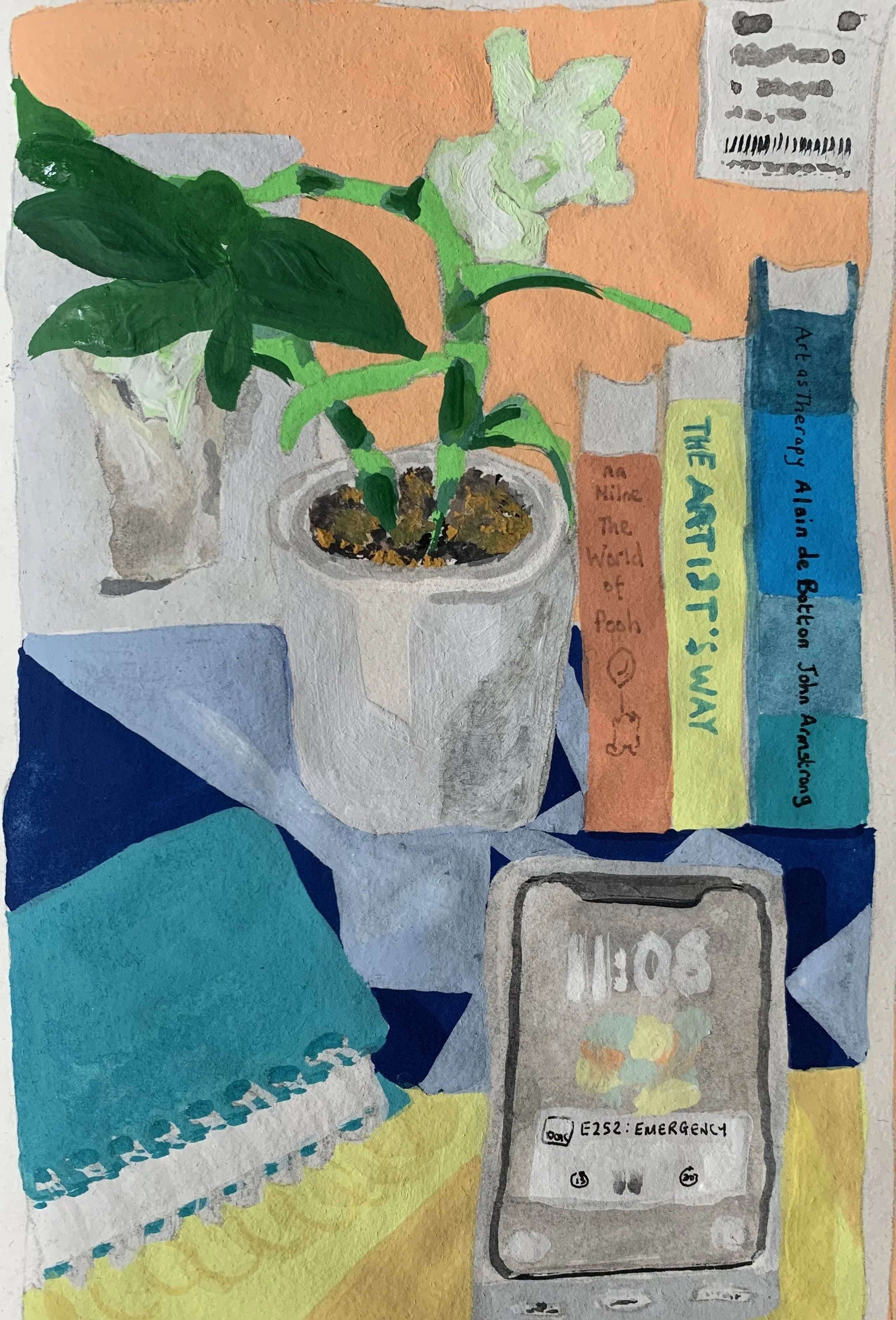 Keeping creative momentum going…even when you think your art sucks.