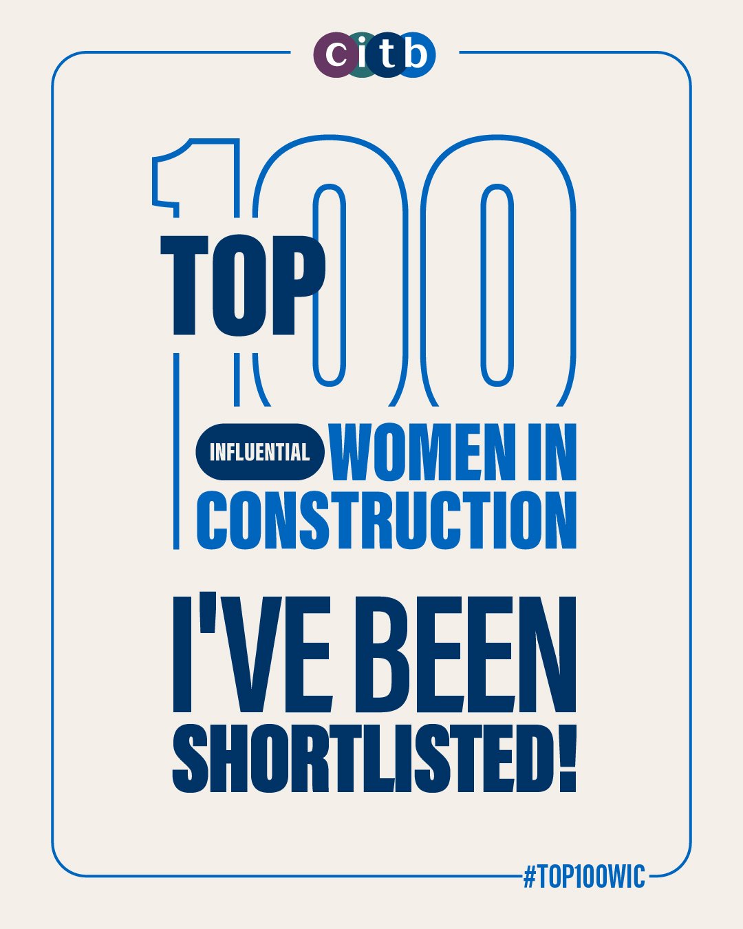 Shortlisted as one of the Top 100 Most Influential Women in Construction