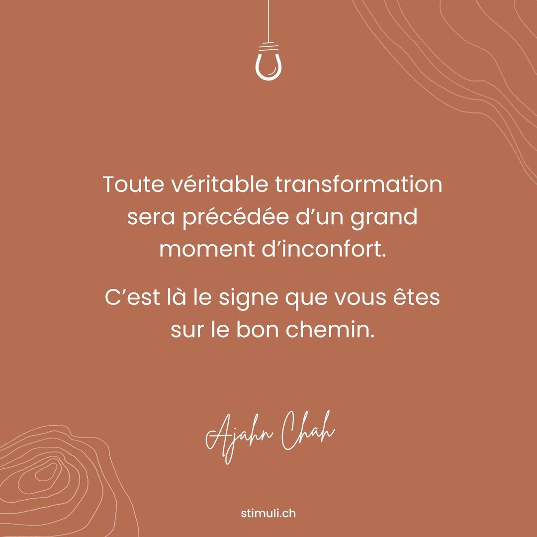 | 𝙼𝙾𝚃𝙸𝚅𝙰𝚃𝙸𝙾𝙽 | 

C'est lundi et c'est le jour id&eacute;al pour un petit shot de motivation ! 💫

Le changement n'est pas toujours agr&eacute;able au premier abord. Il nous pousse &agrave; sortir de notre zone de confort et adopter de nouve