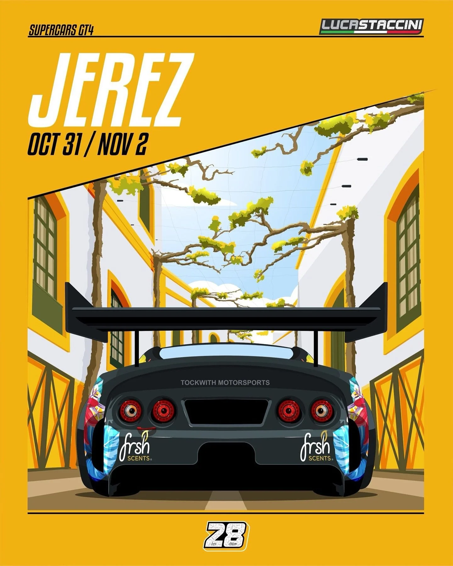 ROUND 5 of the @supercarsendurance championship with @tockwith_motorsports takes us to the legendary @circuitojerez 🇪🇸

After a tough weekend in Valencia, the goal is clear: finish the season on a high. 
The team has worked flat out to get the car 