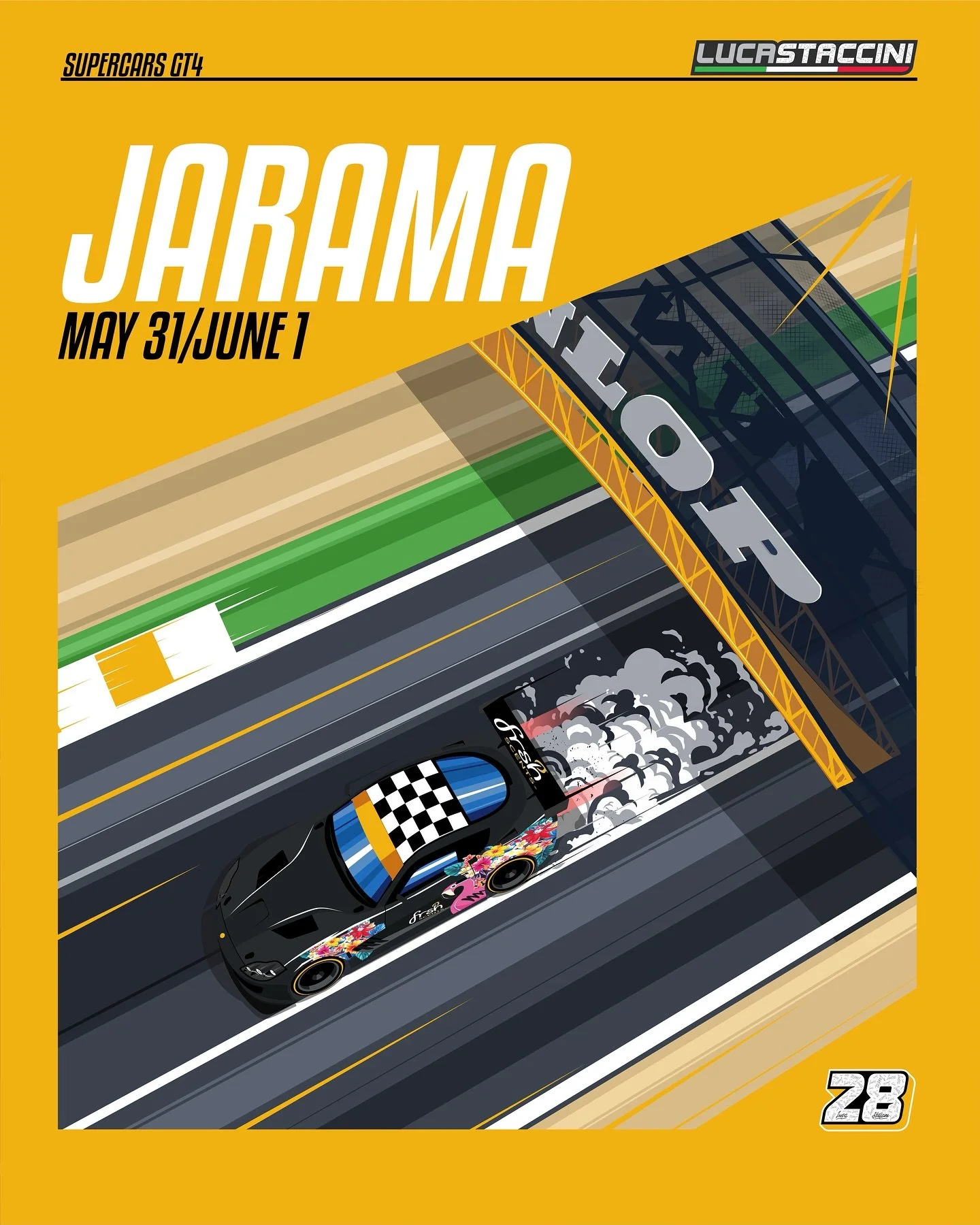 🥳It&rsquo;s #RACEWEEK!

31st May - 1st June at @circuito_jarama!

Follow ROUND 2 of the 2025 @supercarsendurance championship on #Youtube and #Dazn in 🇩🇪🇬🇧🇮🇹🇪🇸🇵🇹!

Let&rsquo;s go! @tockwith_motorsports, @graciemitchellracing and 
@jmoorera