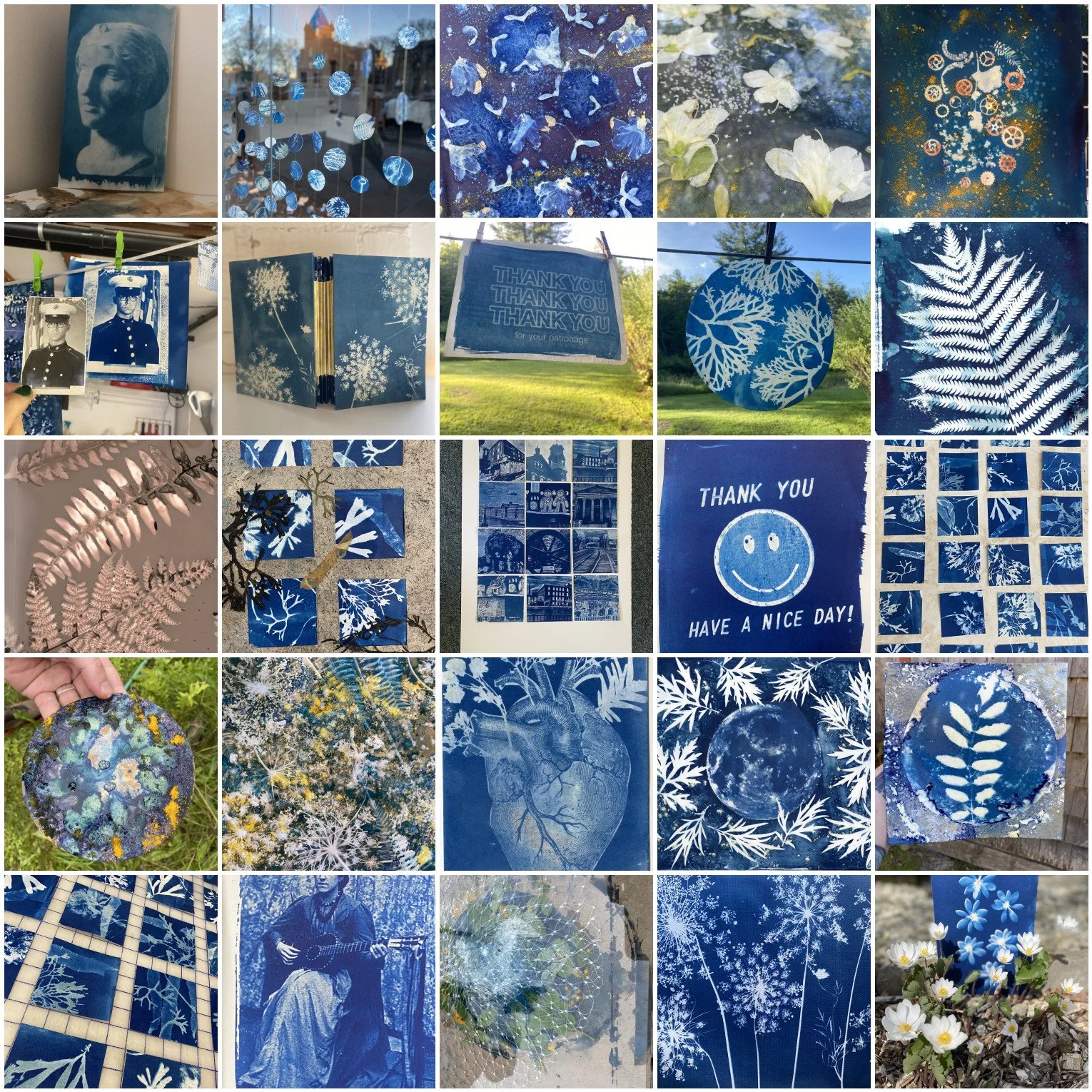 Cyanotype Extraveganza