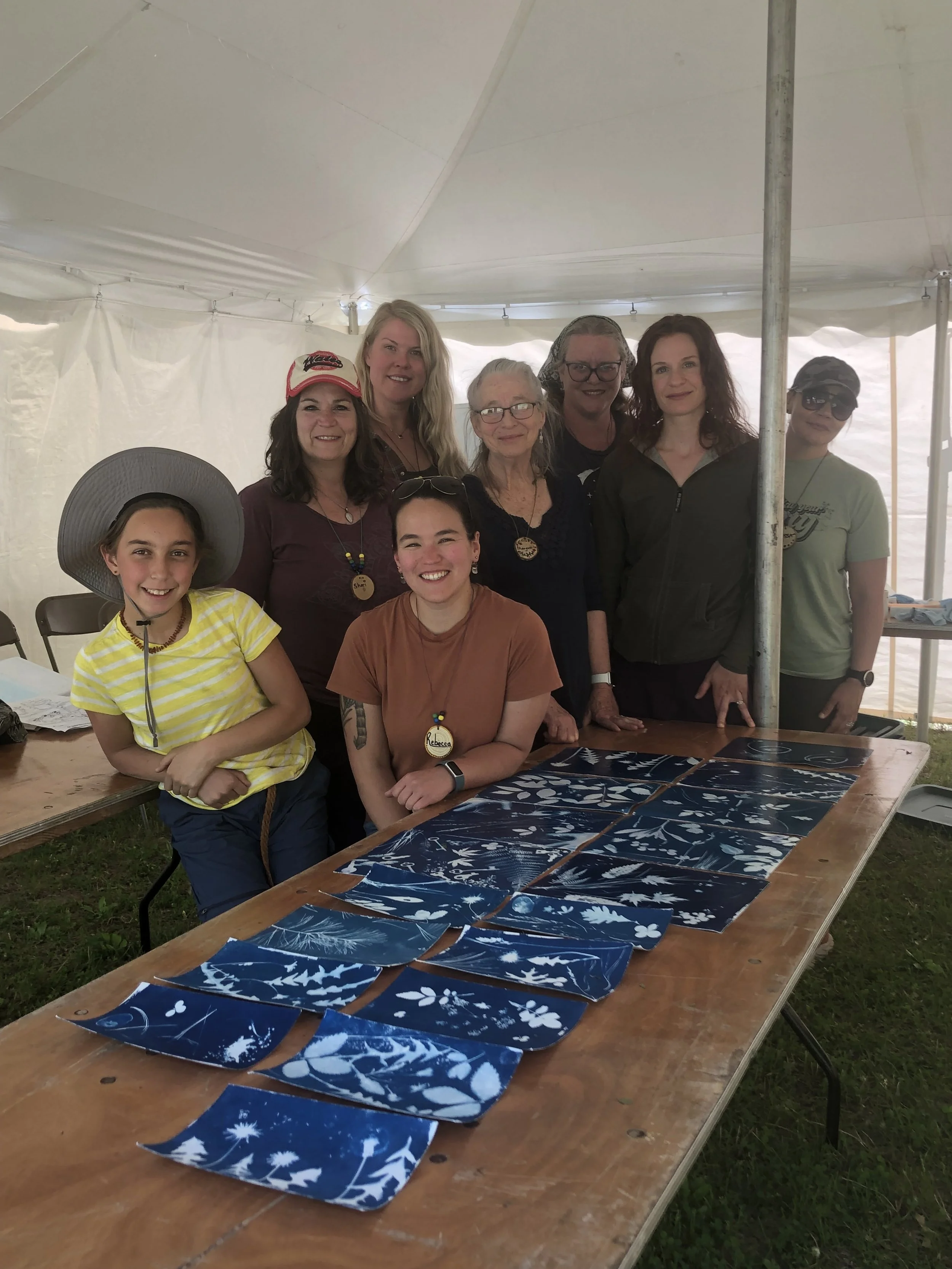 Students, Herbalism, Massachusetts, Botanical Art Program, Blazing Star Herbal School, Tony(a) Lemos Arts
