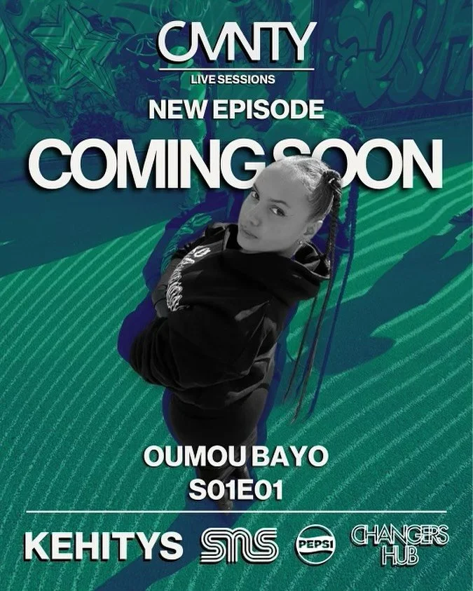 CMNTY LIVE SESSION Season 1 Episode 1: @oumou_bayo  powered by @moodstockholm @kehitys.se @pepsimaxsverige @sneakersnstuff.sthlm &amp; @changersstudios 

Under The Market och The Aftermarket samlade vi n&aring;gra av Sveriges fr&auml;msta DJ:s och l&