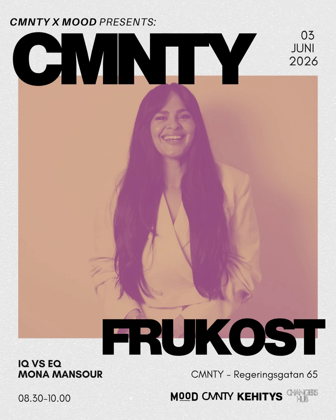 CMNTY x @moodstockholm bjuder in till frukost med @monamansours !

Denna morgon pratar vi om emotionell intelligens och vad det faktiskt inneb&auml;r att f&ouml;rst&aring; sig sj&auml;lv. Vi har l&auml;rt oss att t&auml;nka,analysera och prestera - m